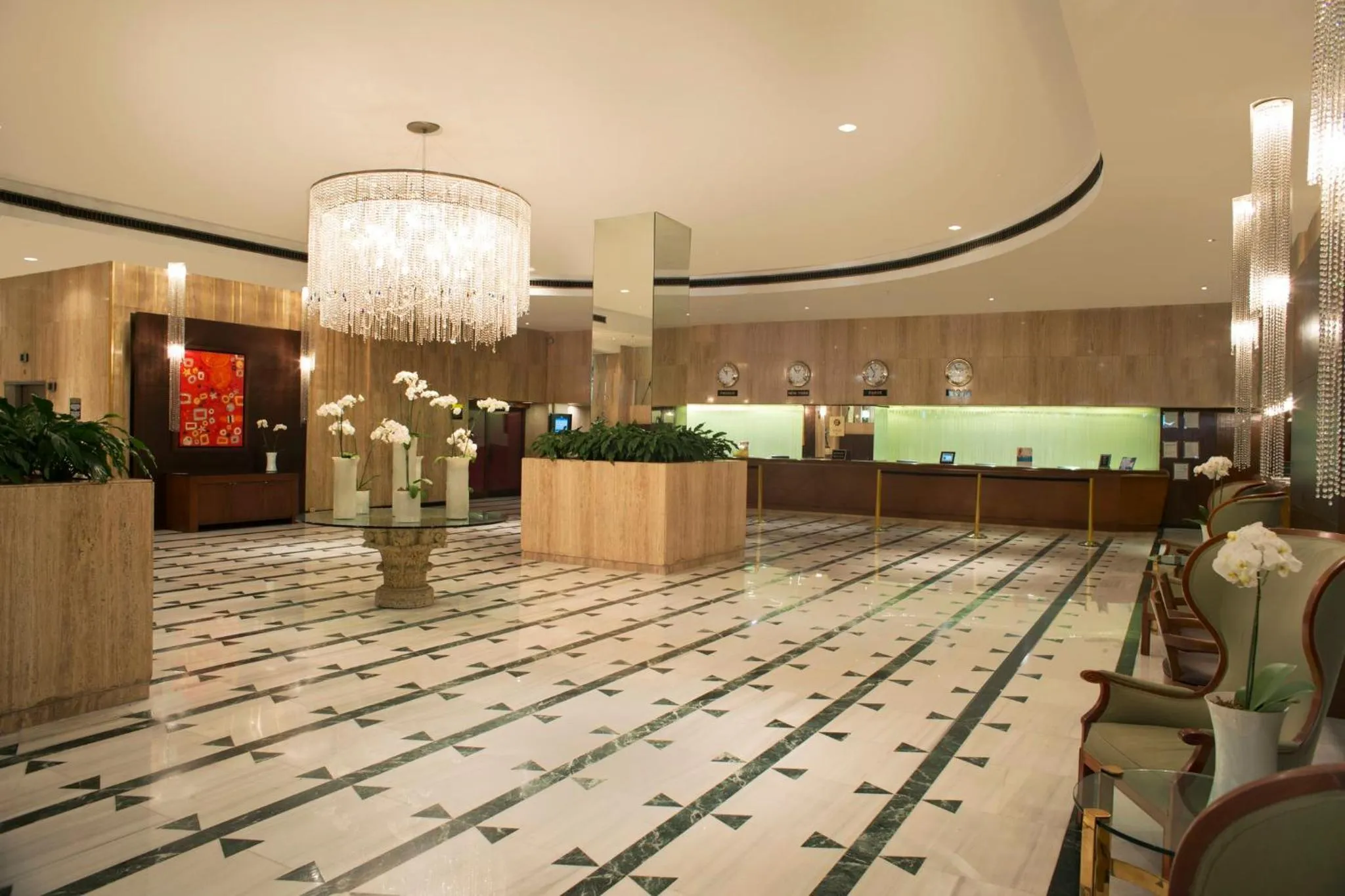 Lobby or reception in Fiesta Americana Reforma