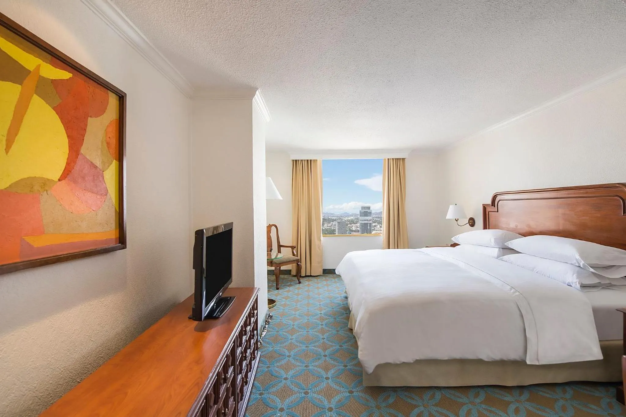 Bedroom, Bed in Fiesta Americana Reforma