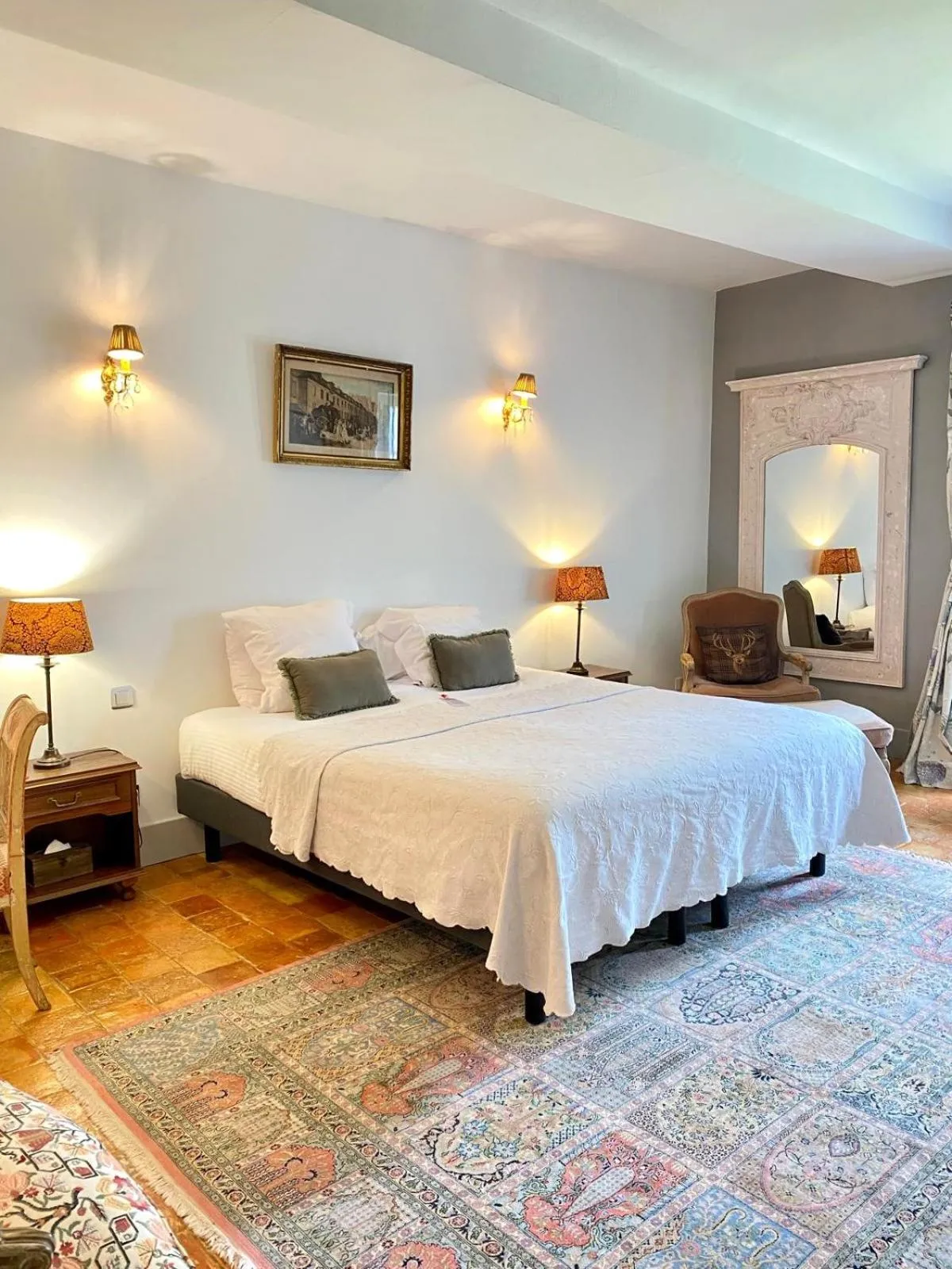 Bed in Château de l'Epinay