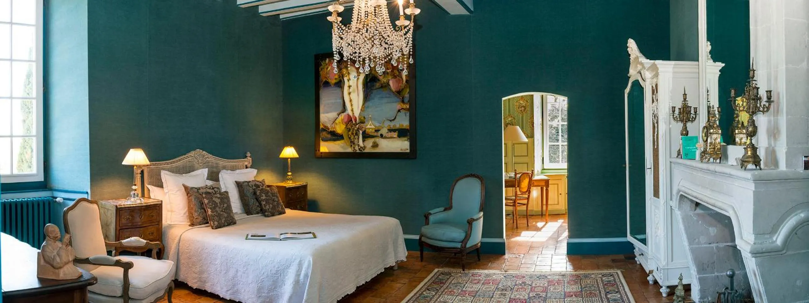 Photo of the whole room, Bed in Château de l'Epinay