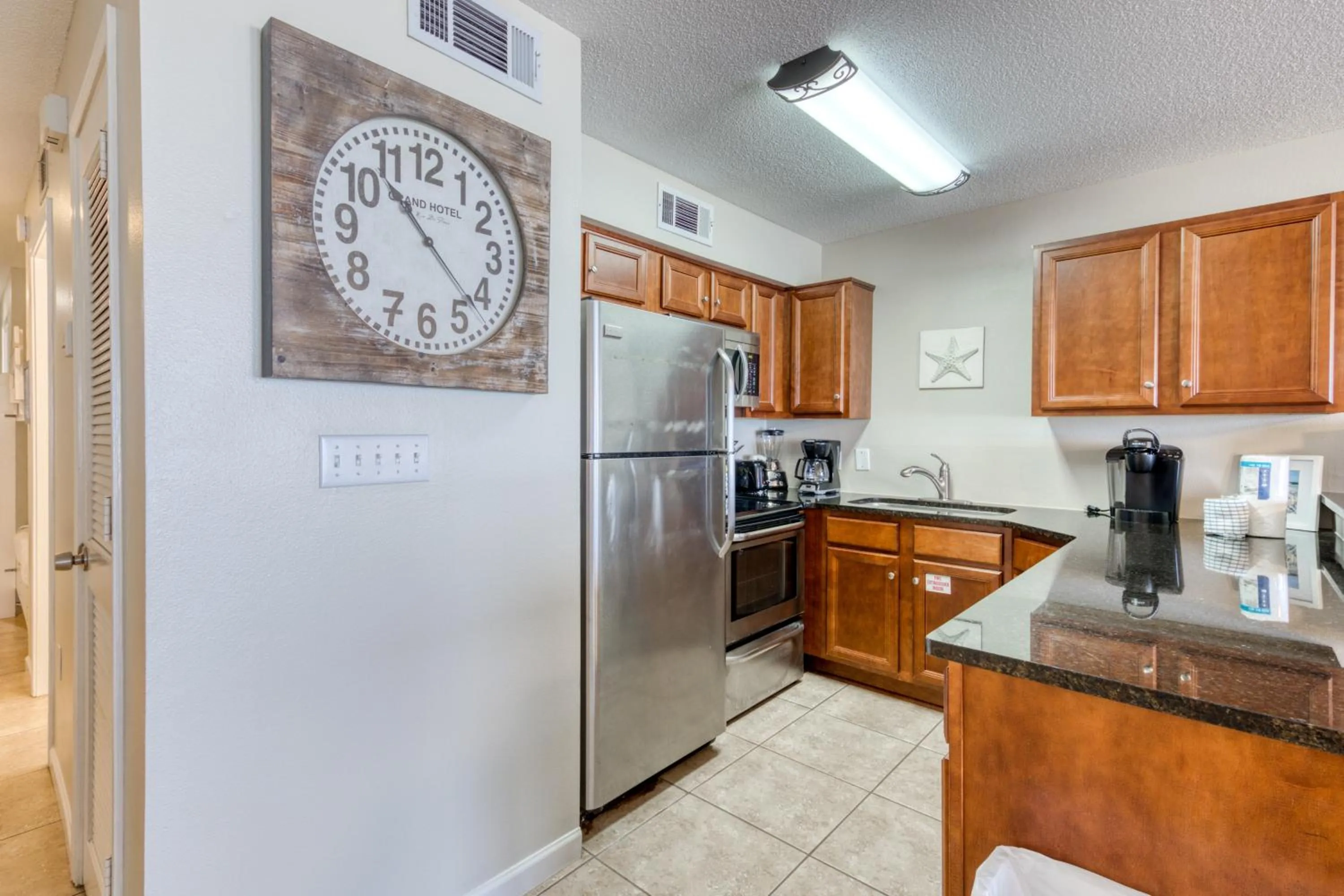 Kitchen/Kitchenette in Crystal Sands Condominiums by ResortQuest