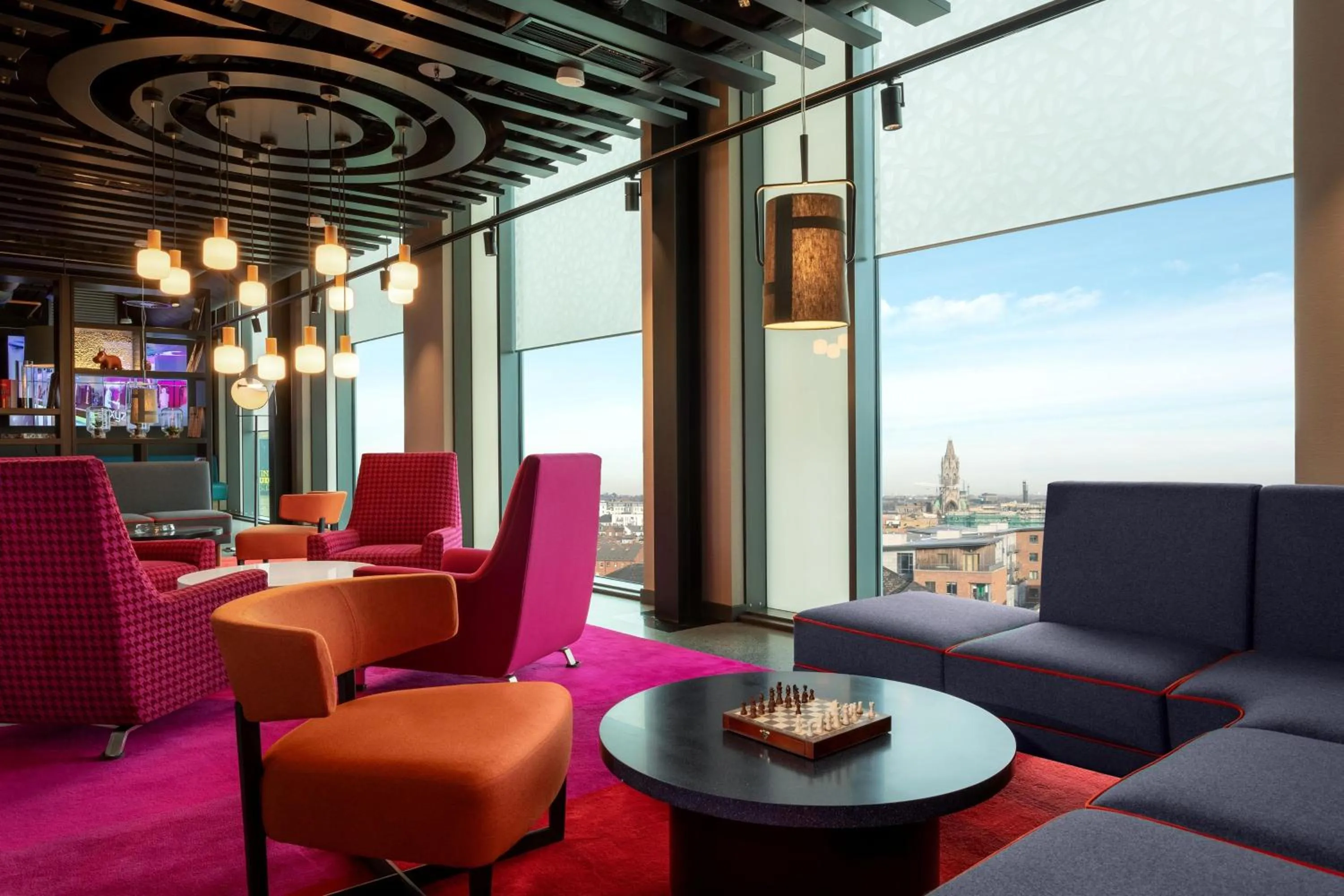 Lounge or bar in Aloft Dublin City