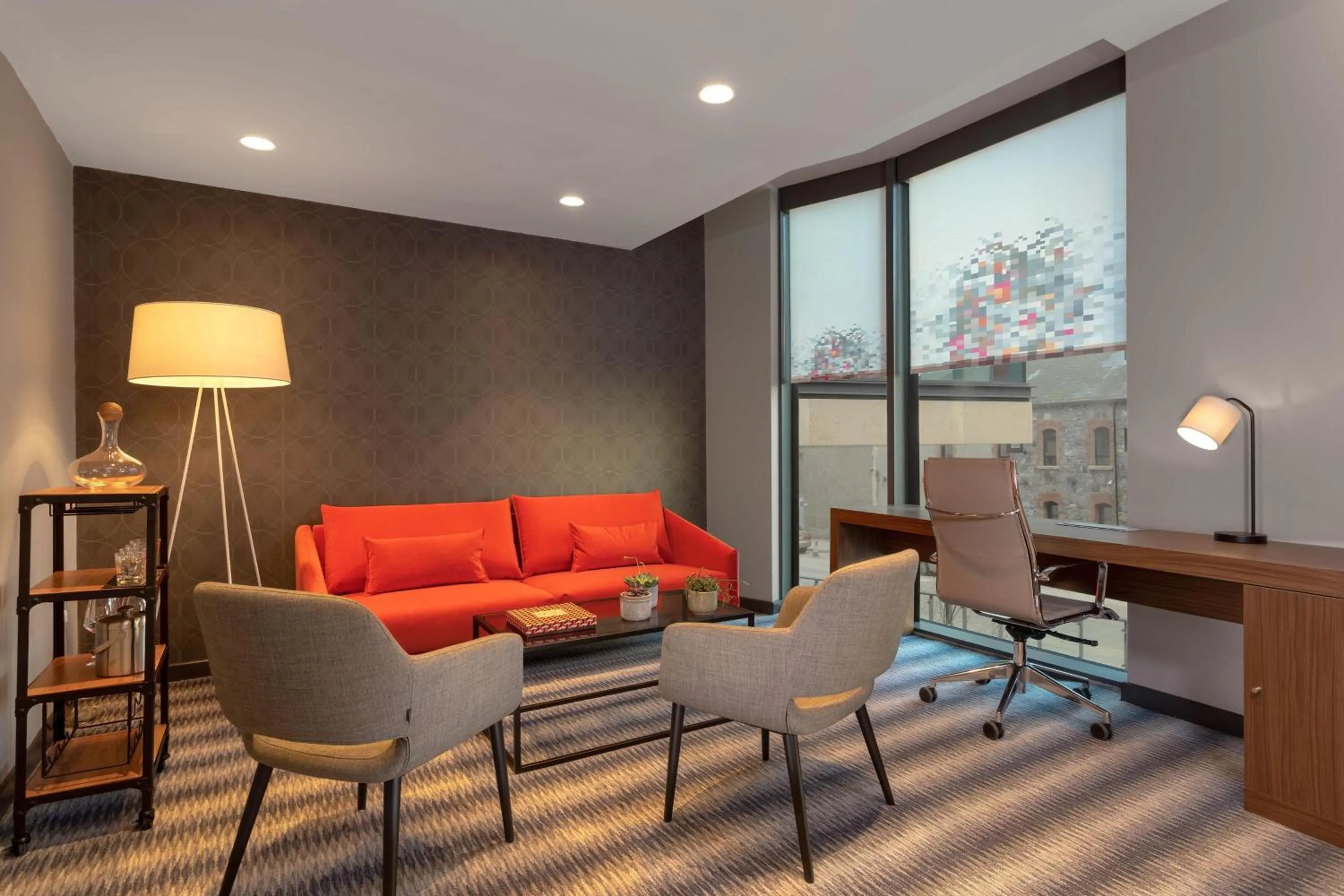 Bedroom in Aloft Dublin City