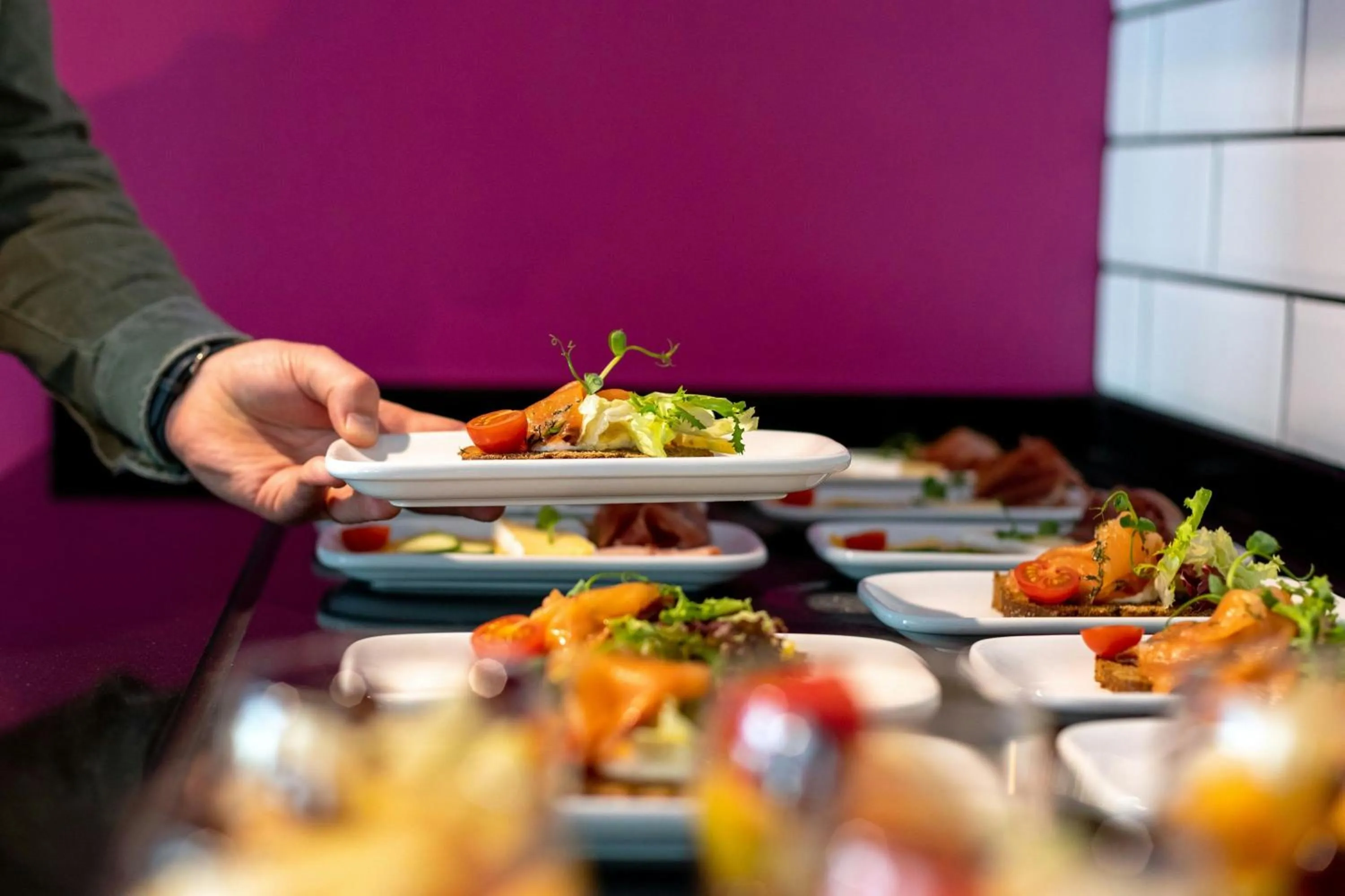 Breakfast in Aloft Dublin City