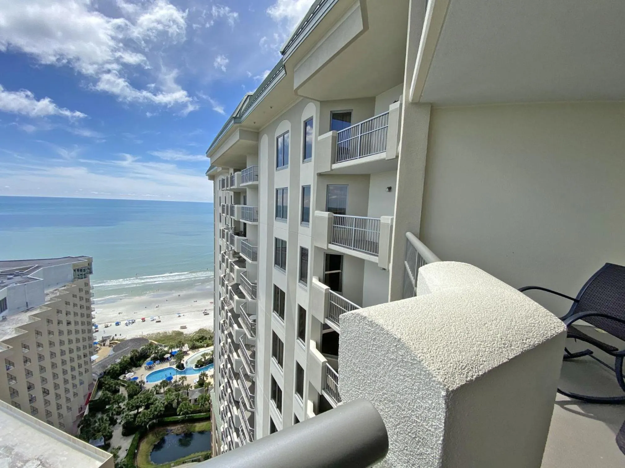 Balcony/Terrace in Palmetto Vacation Rentals at Kingston Plantation