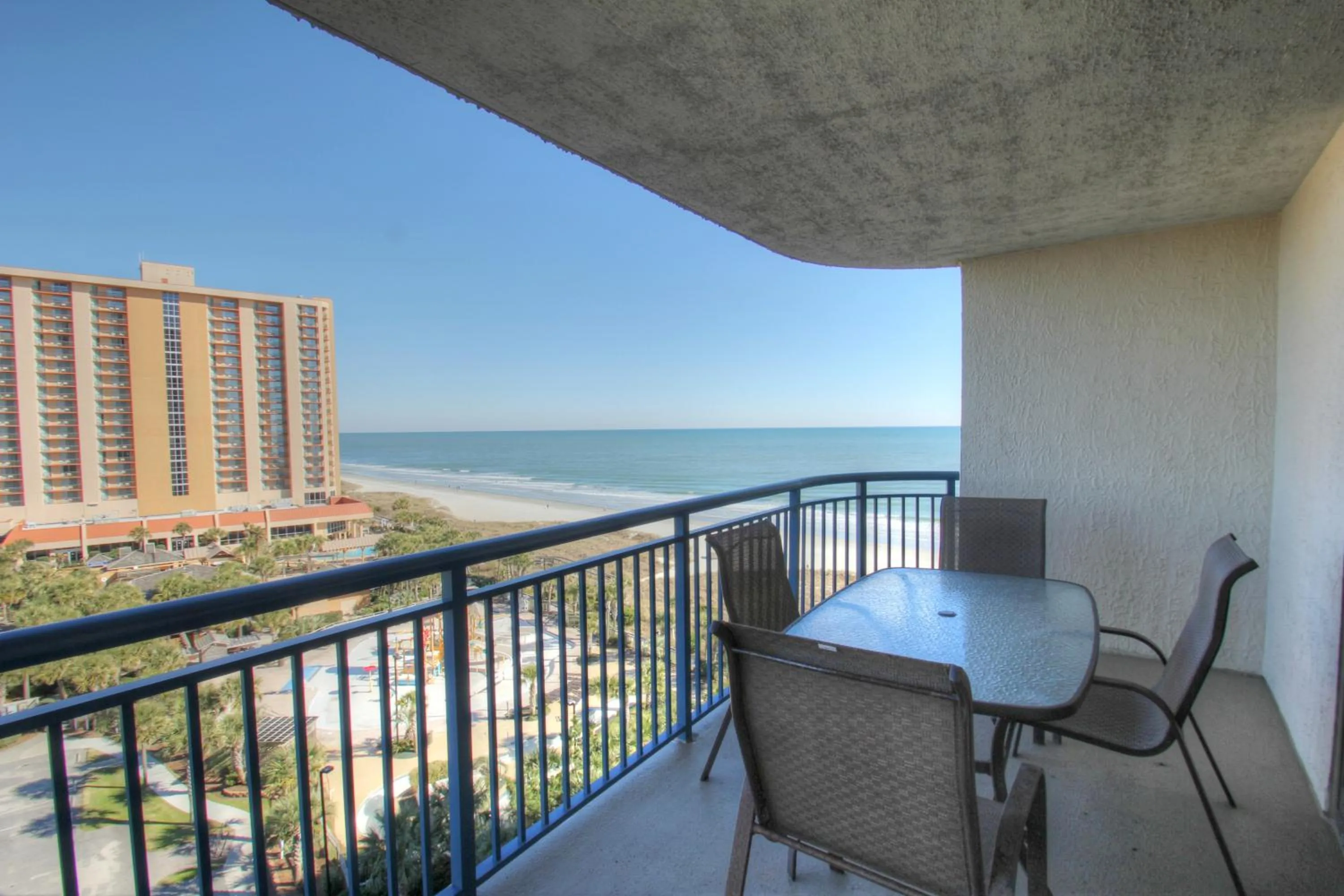 Balcony/Terrace in Palmetto Vacation Rentals at Kingston Plantation