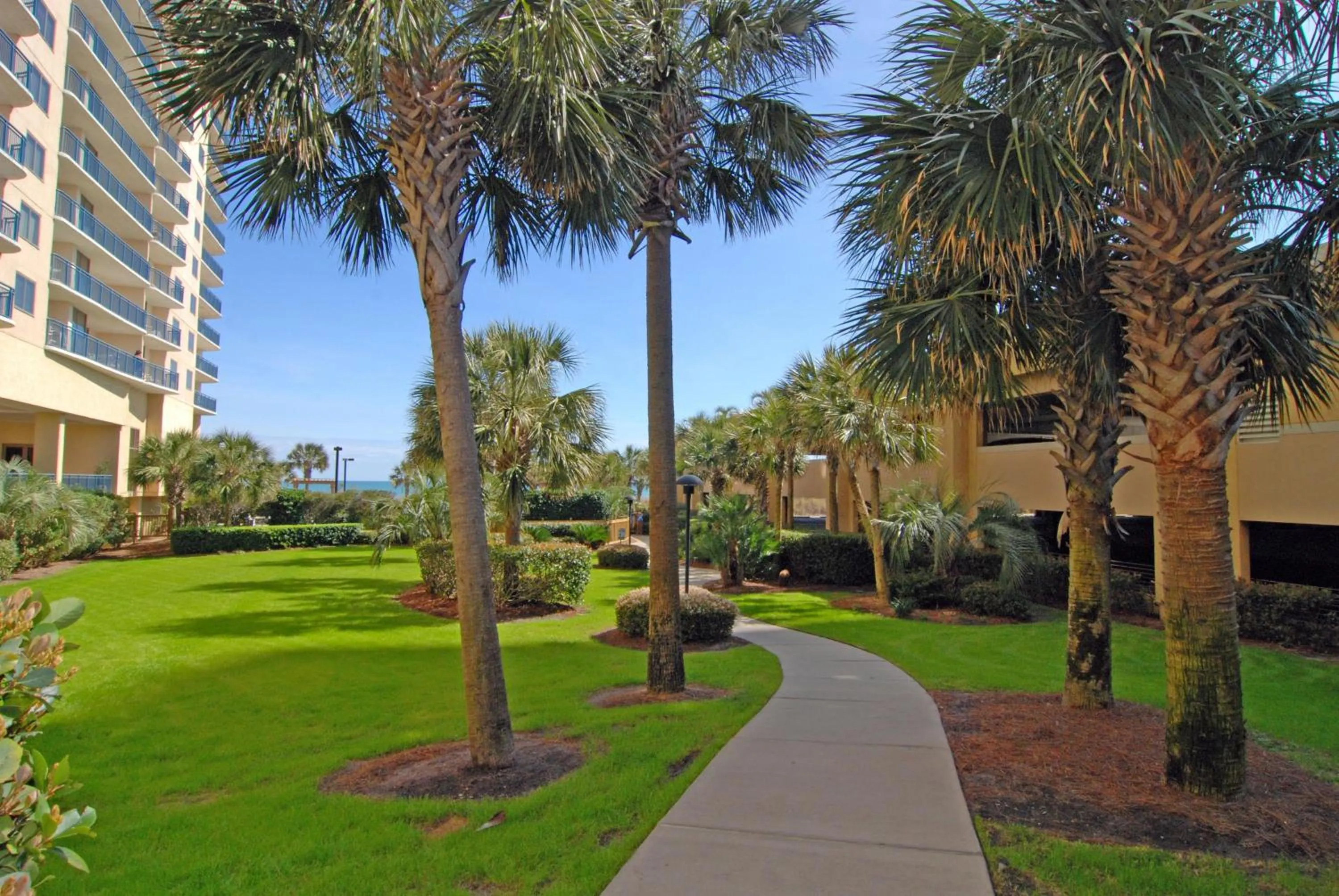 Property building in Palmetto Vacation Rentals at Kingston Plantation