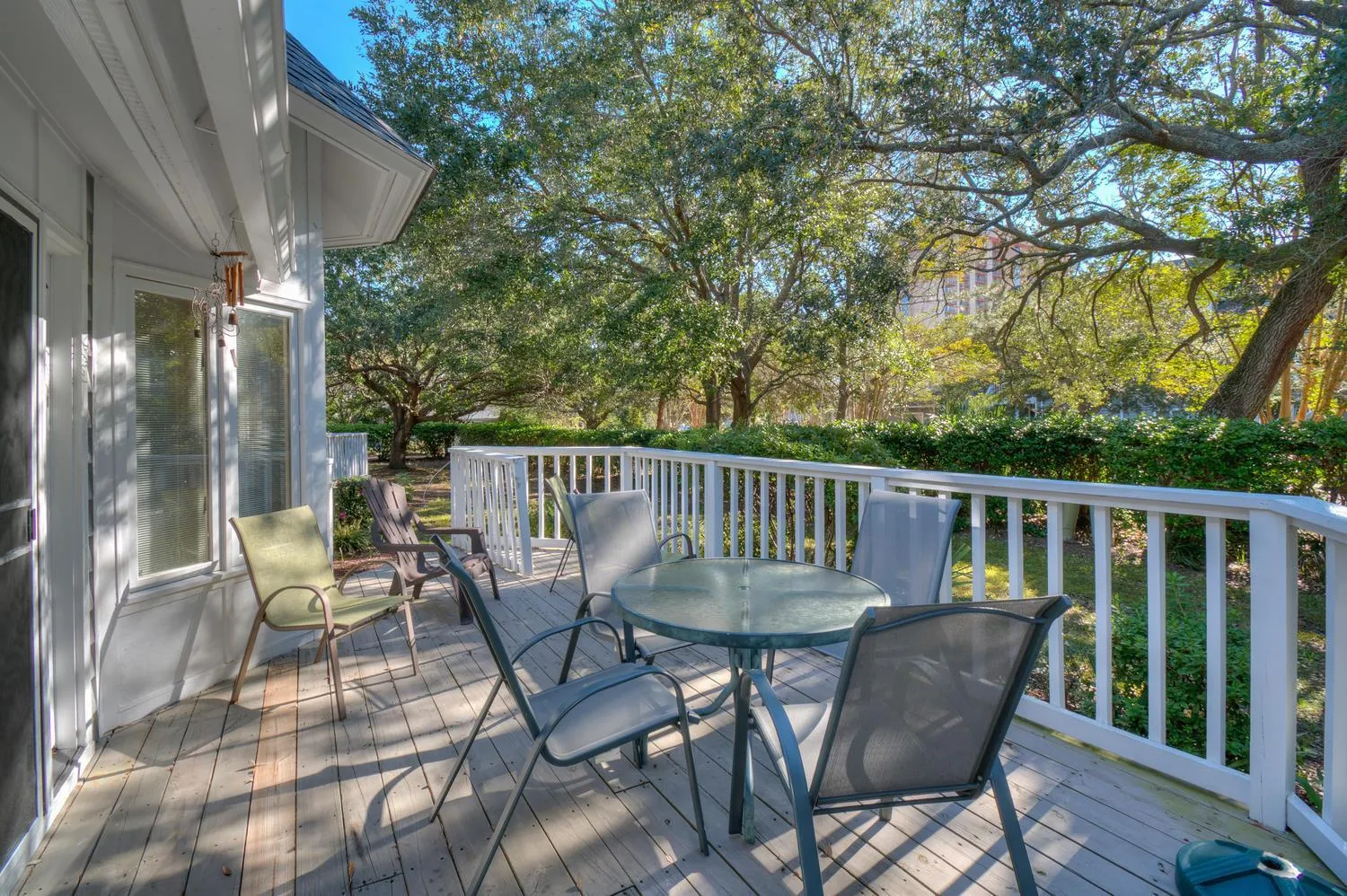 Patio in Palmetto Vacation Rentals at Kingston Plantation