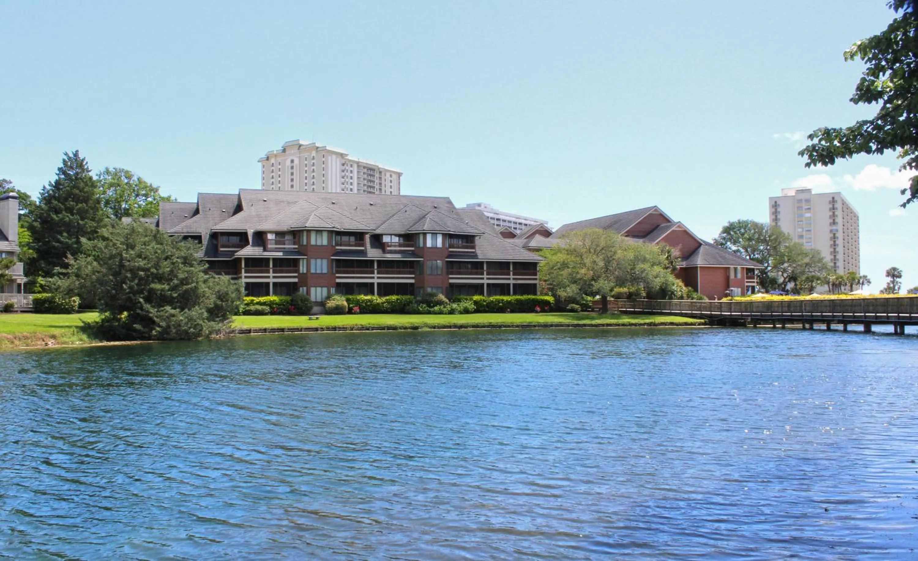 Property building in Palmetto Vacation Rentals at Kingston Plantation