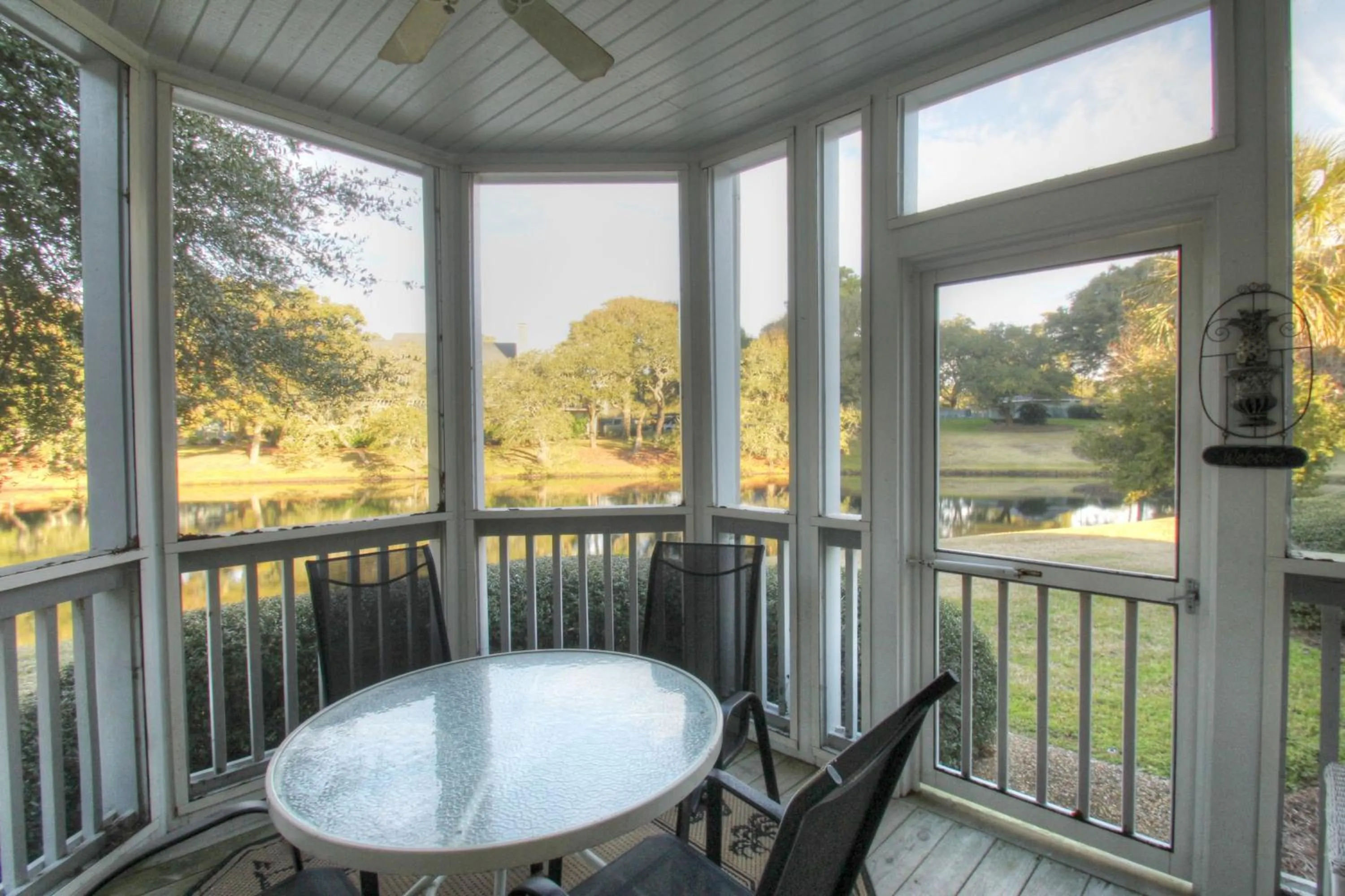Balcony/Terrace in Palmetto Vacation Rentals at Kingston Plantation