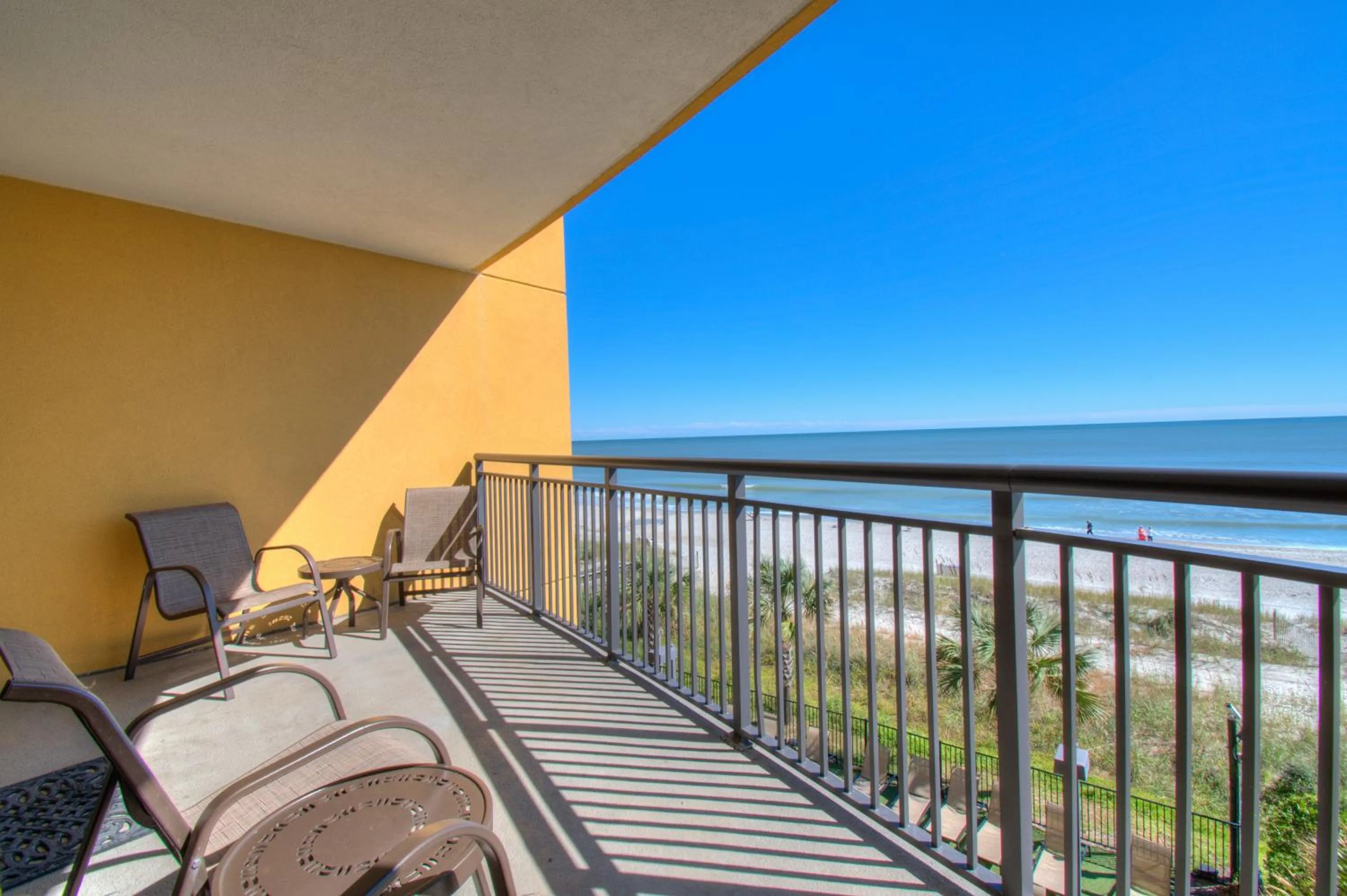 Balcony/Terrace in Palmetto Vacation Rentals at Kingston Plantation