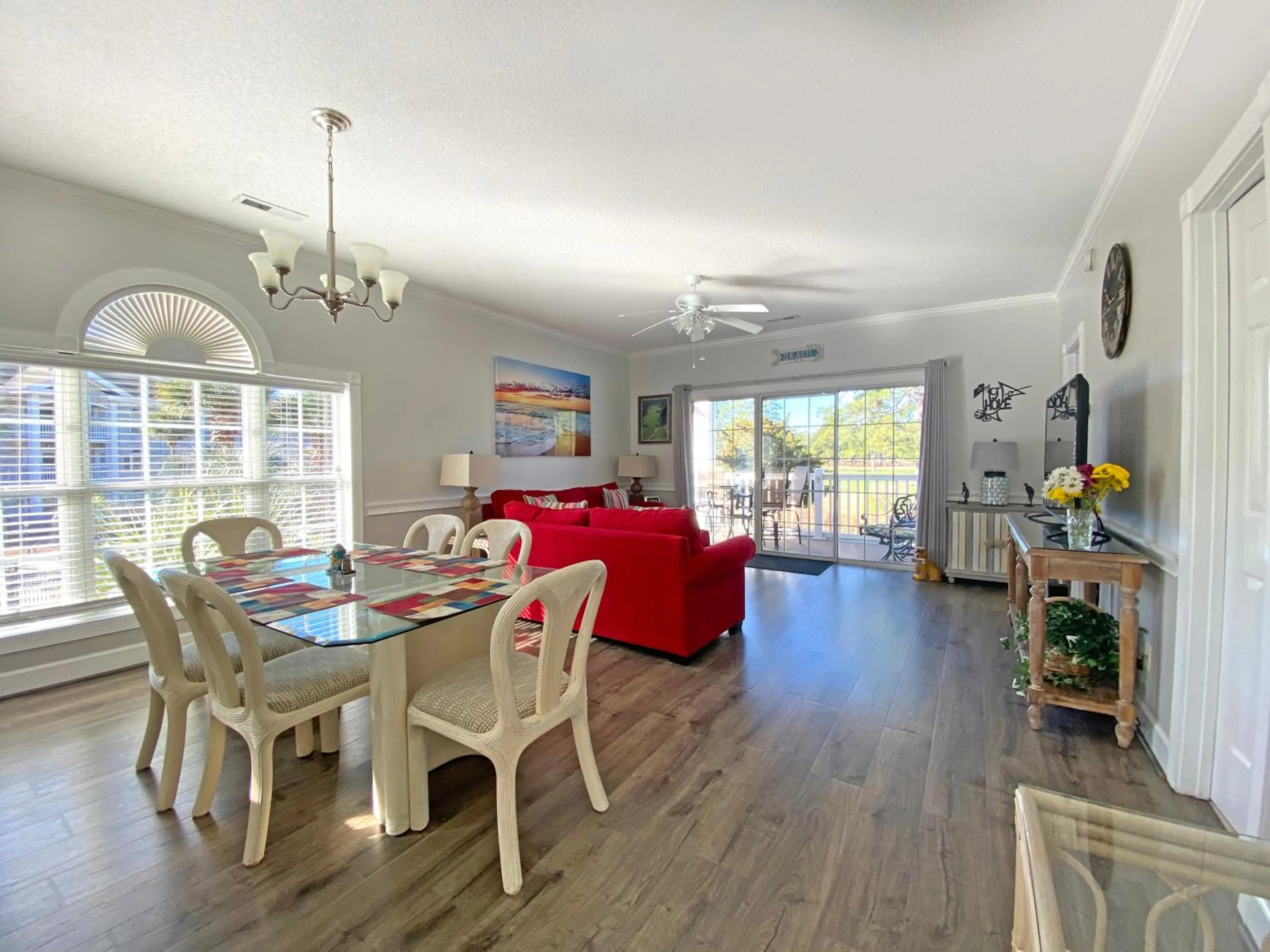 Dining area in Magnolia Pointe by Palmetto Vacations
