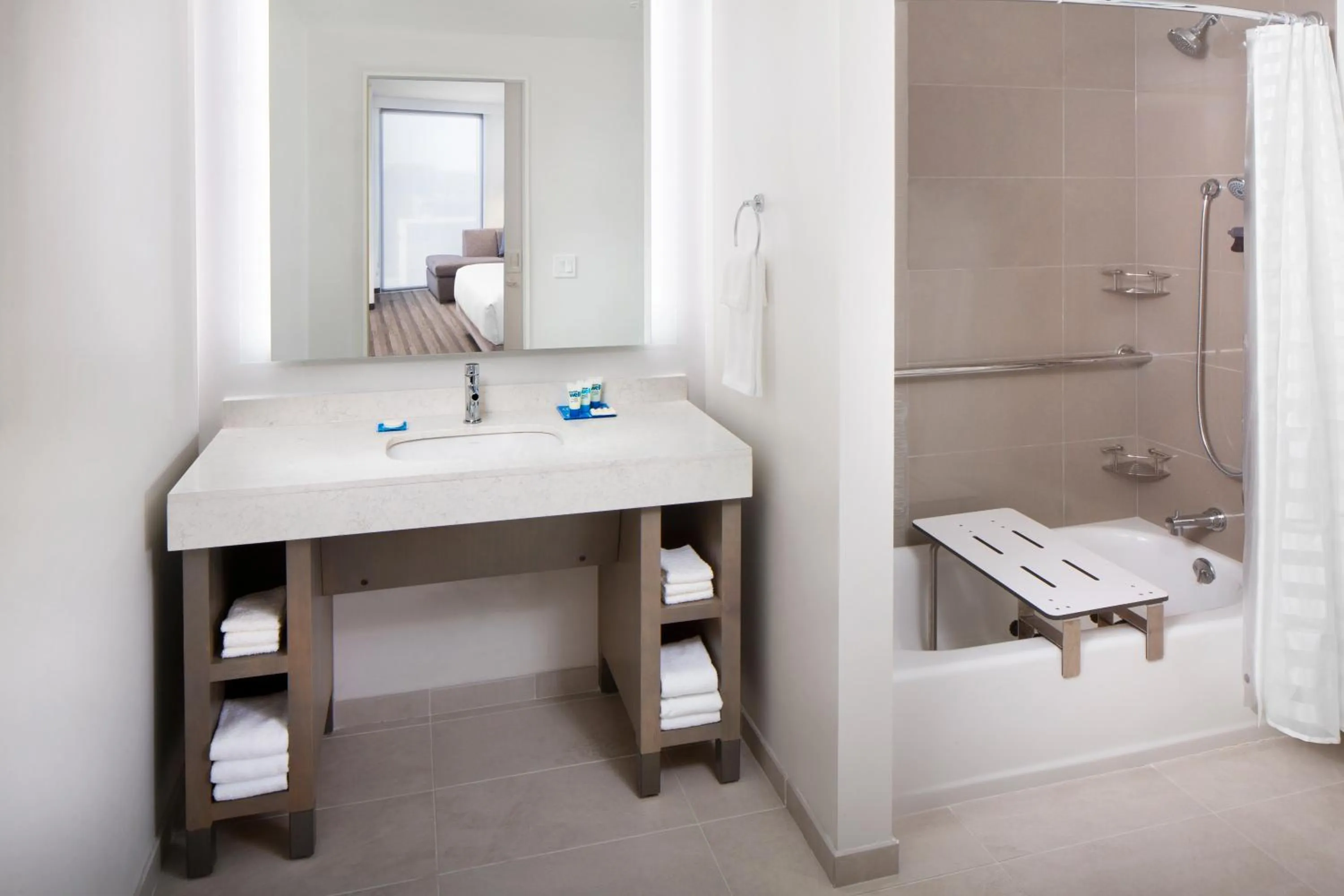 Bathroom in Hyatt House Nashville at Vanderbilt