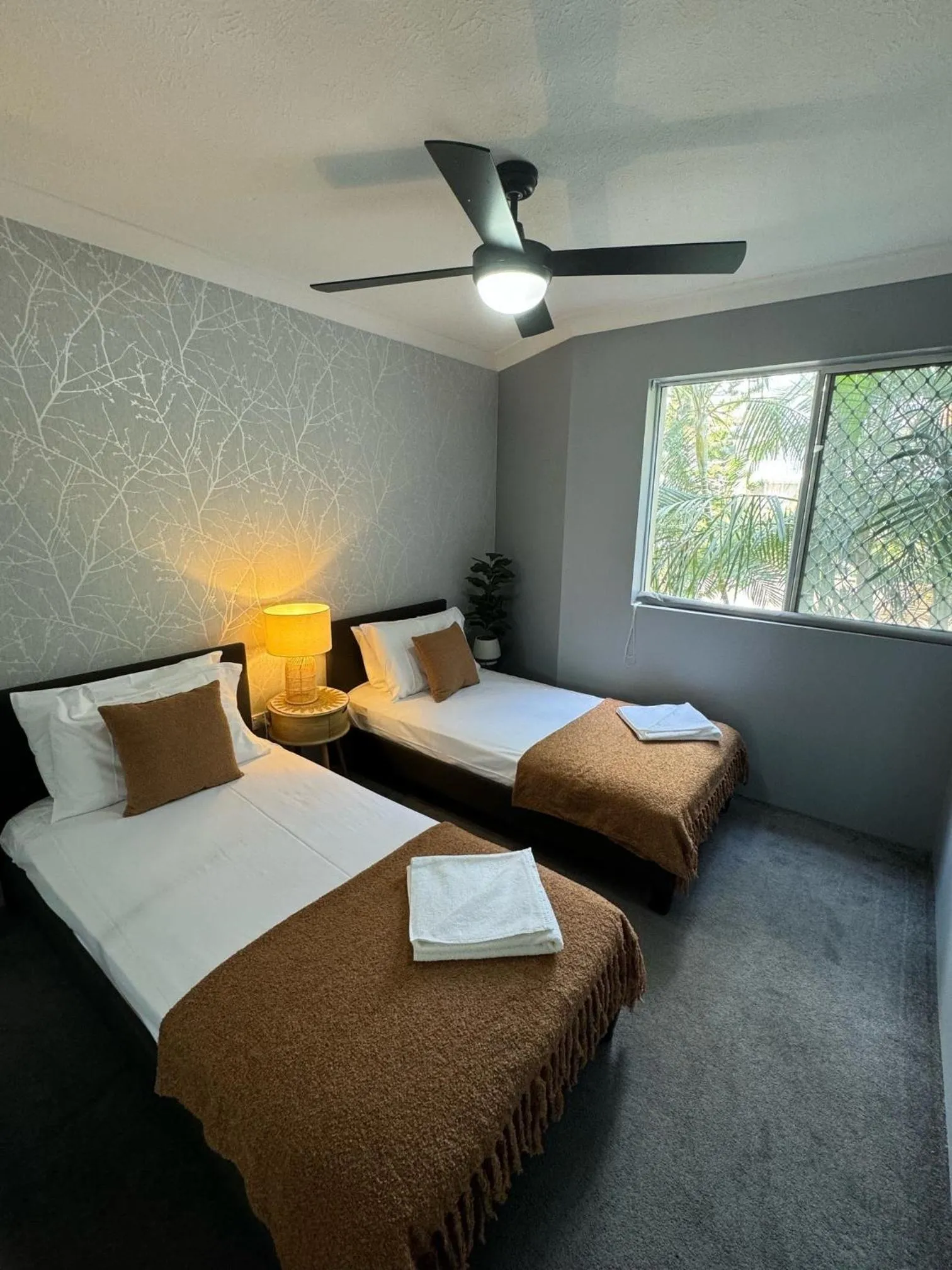 Bed in Mari Court Resort