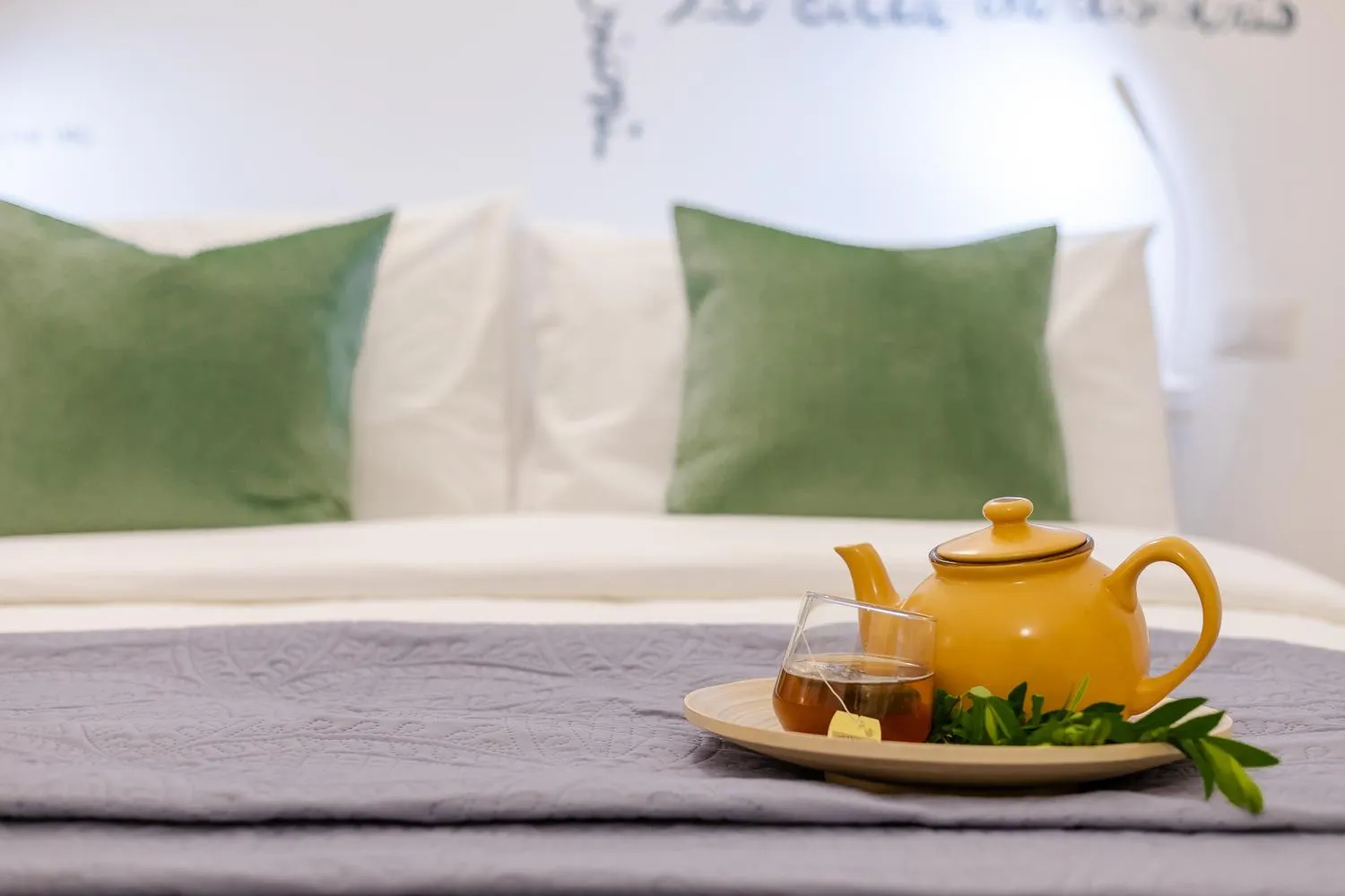 Decorative detail, Bed in Casa Frisi