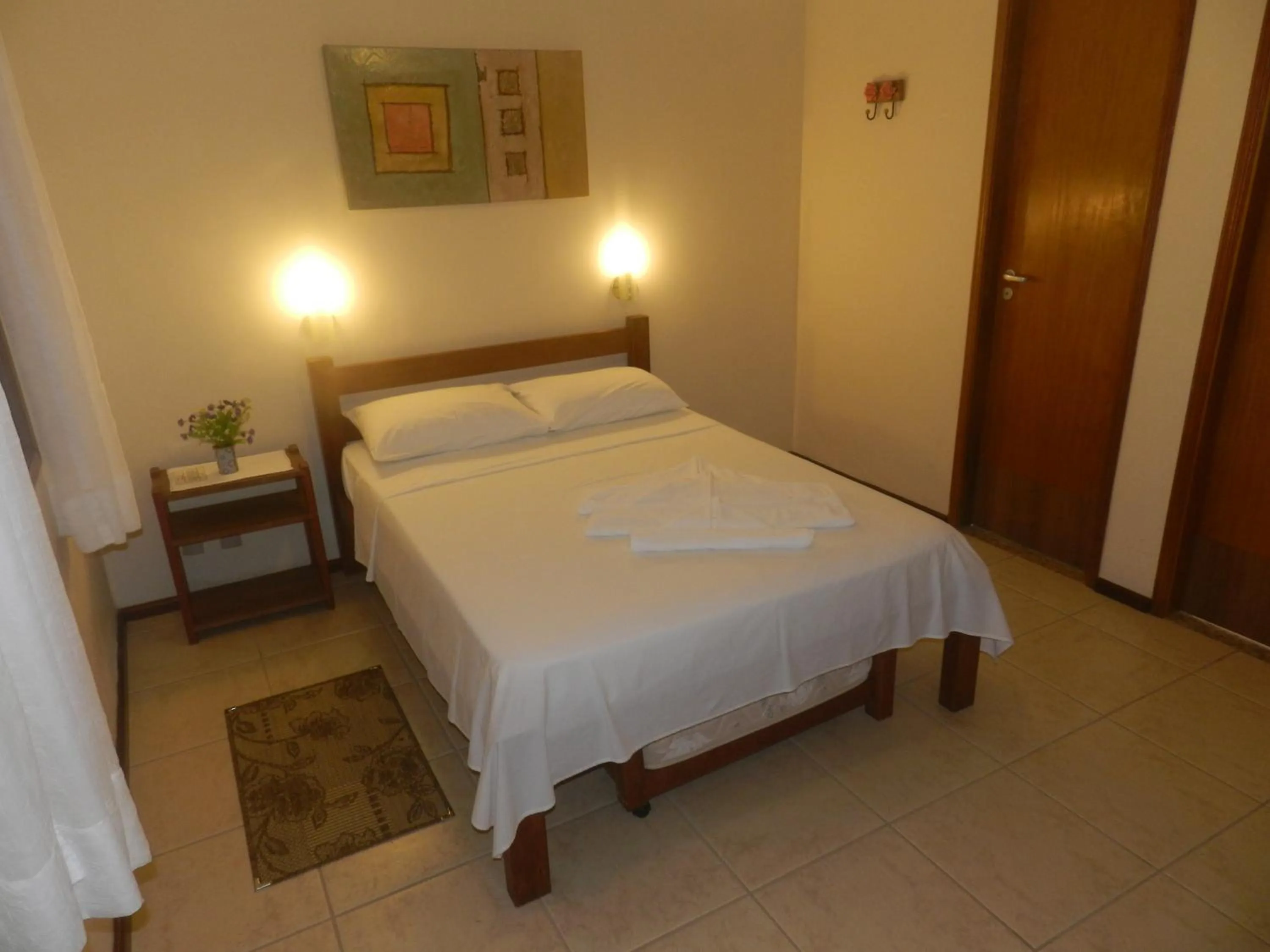 Bed in Pousada Tempo Rei