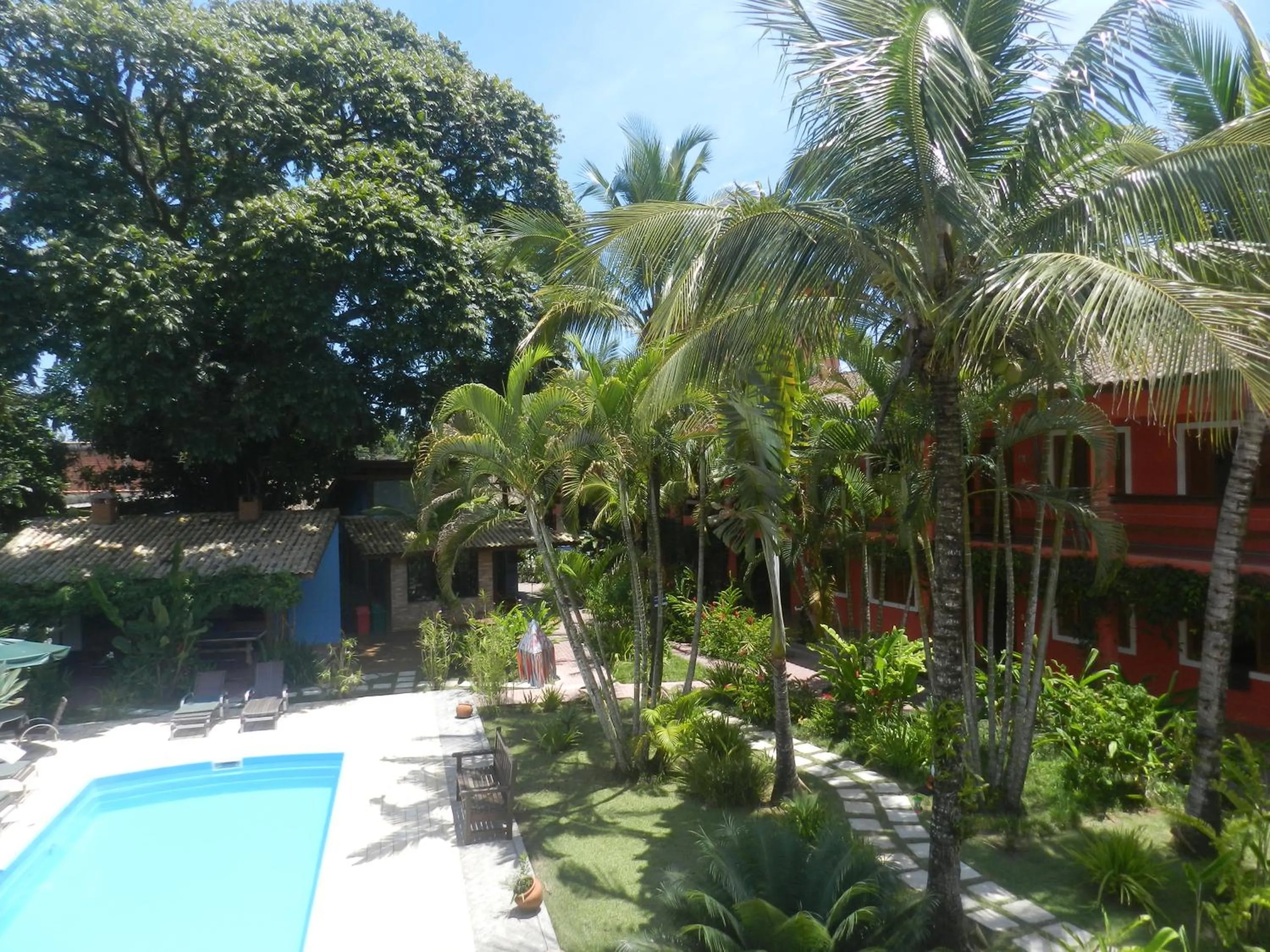 Garden in Pousada Tempo Rei