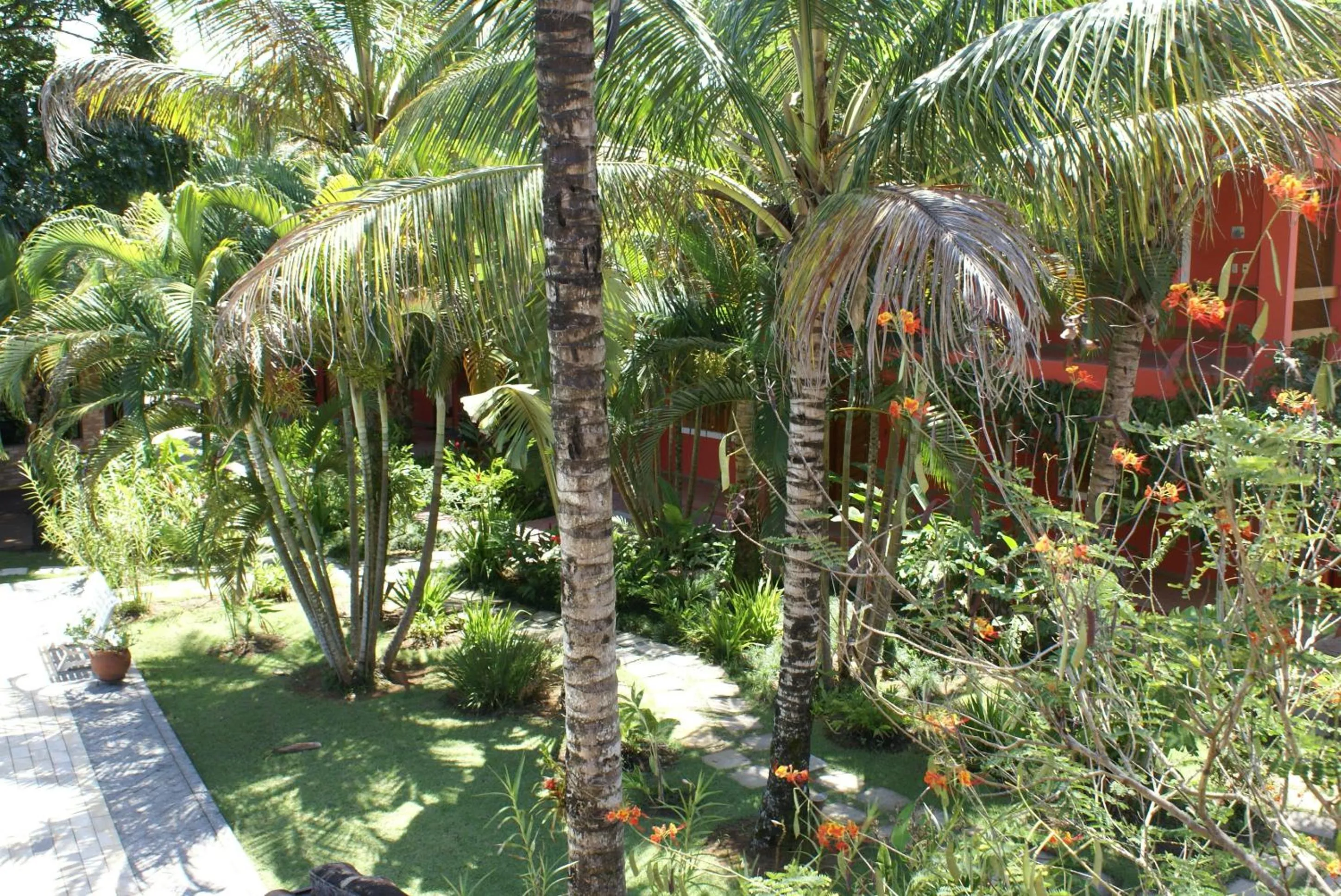 Garden in Pousada Tempo Rei