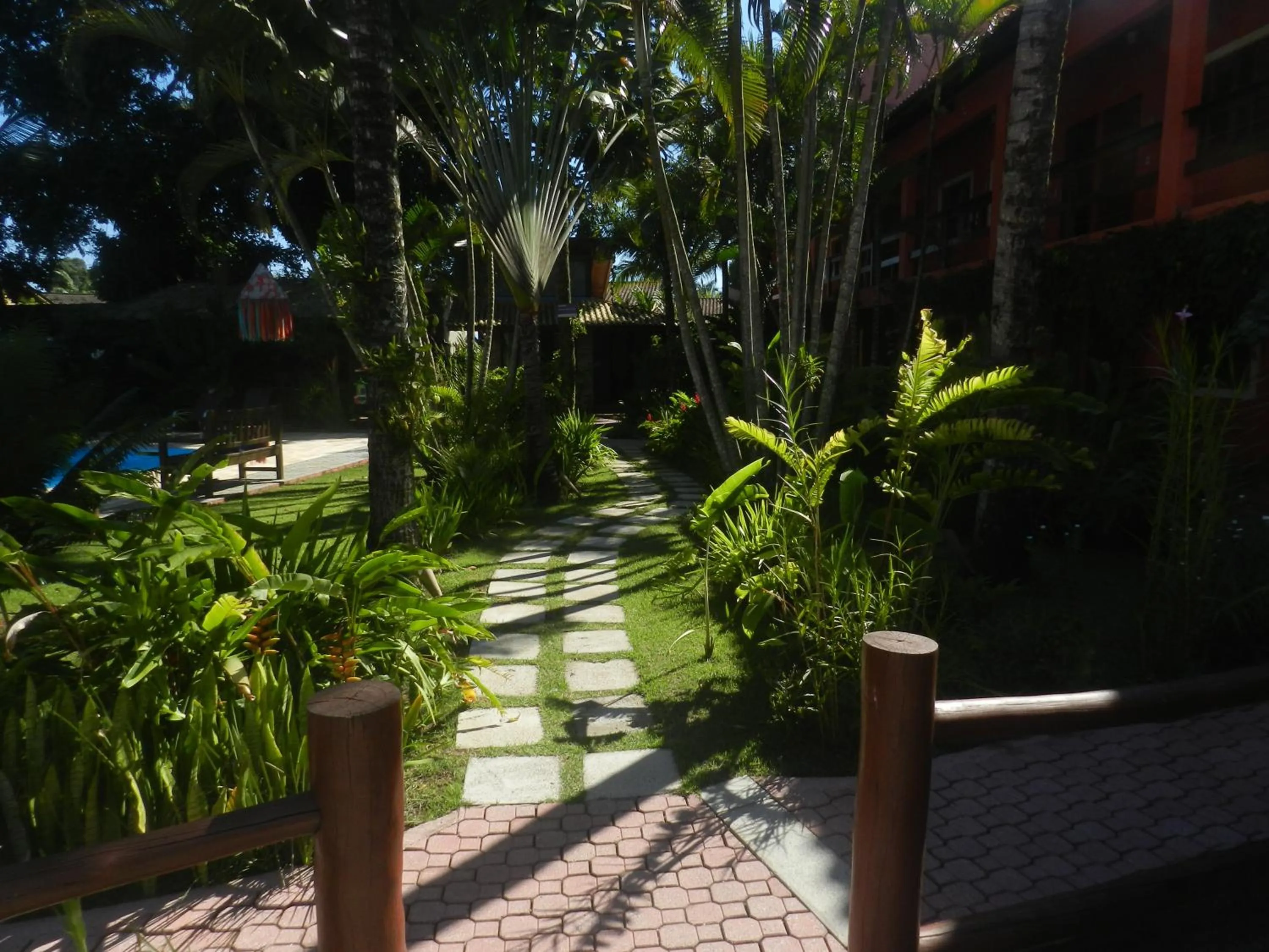 Garden in Pousada Tempo Rei