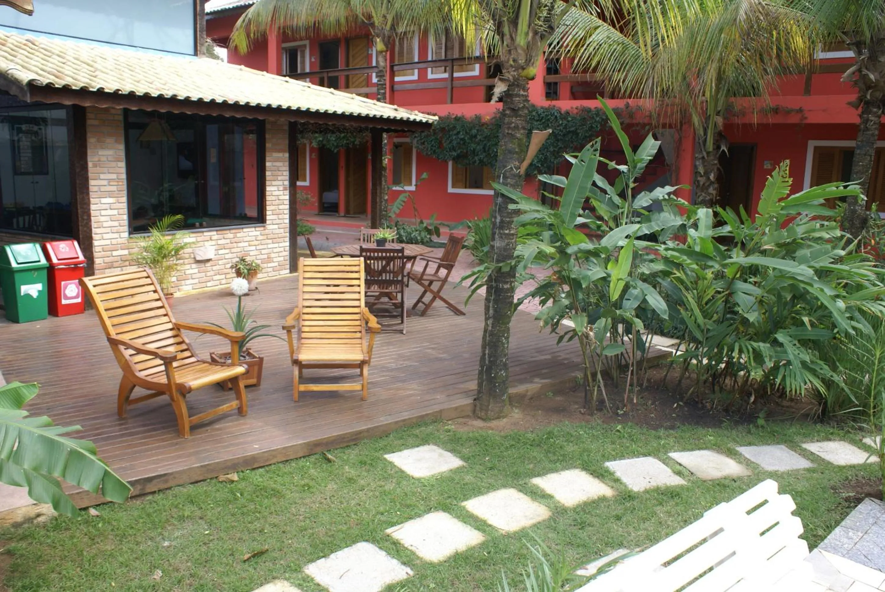 Garden in Pousada Tempo Rei