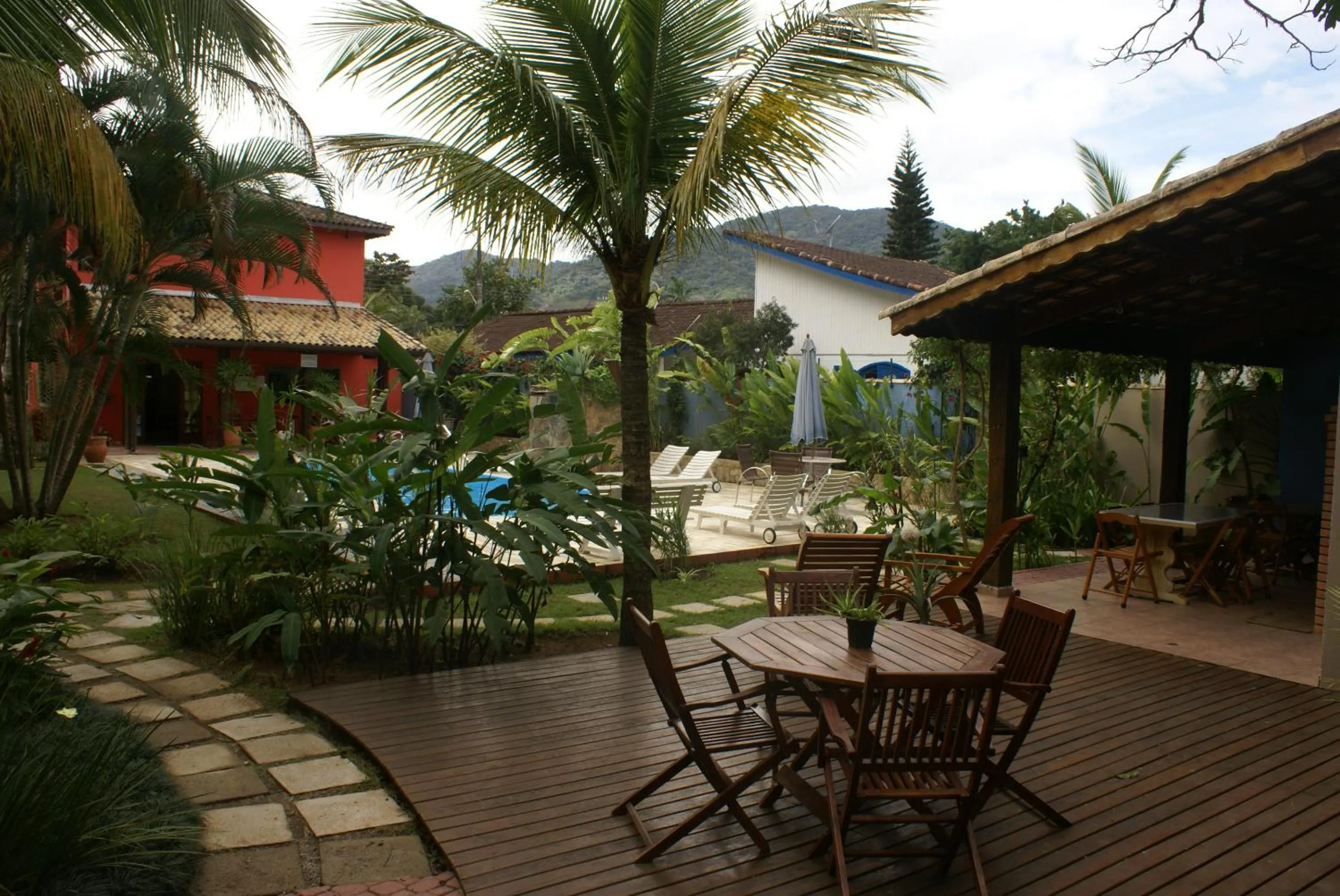 Garden in Pousada Tempo Rei