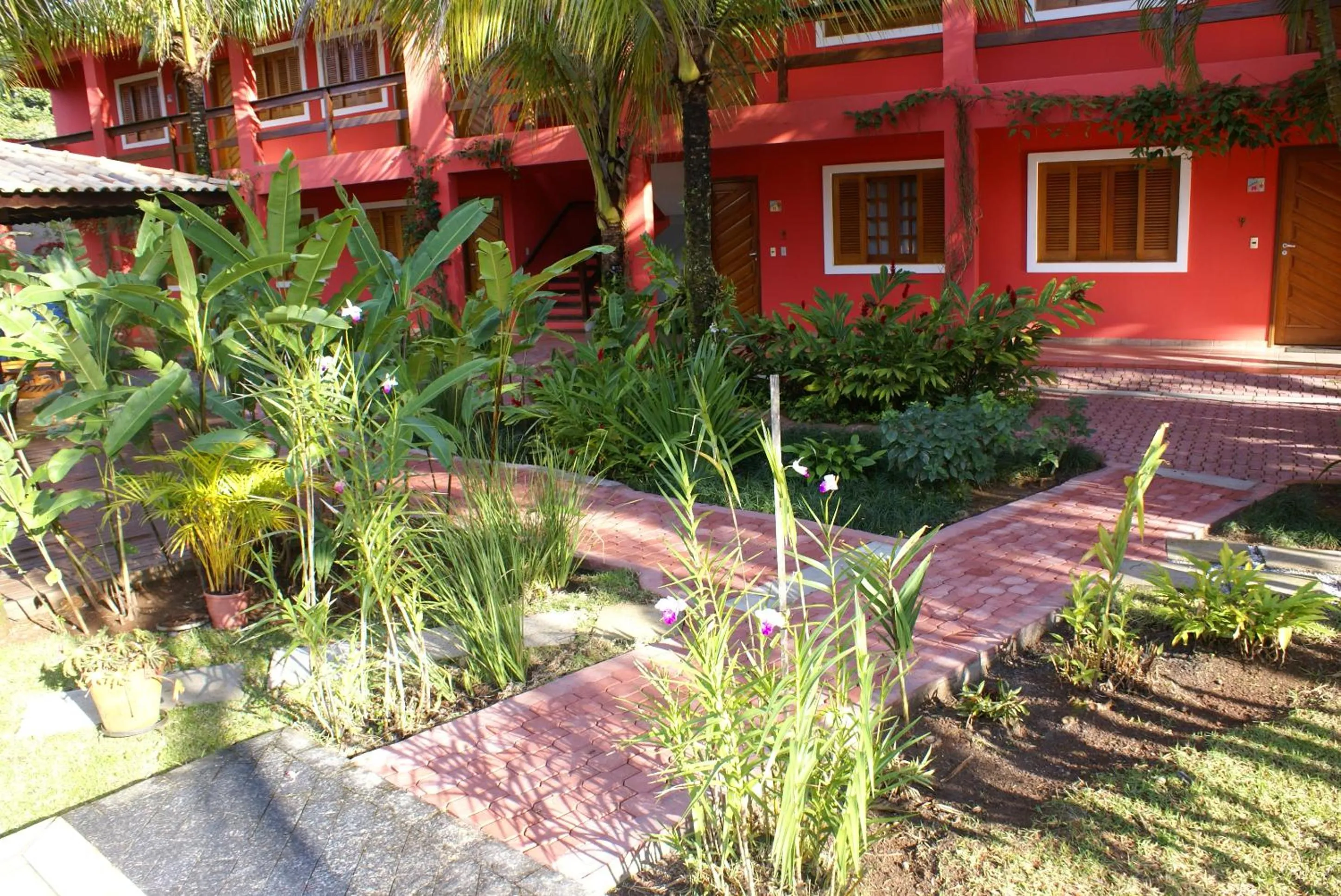 Garden in Pousada Tempo Rei