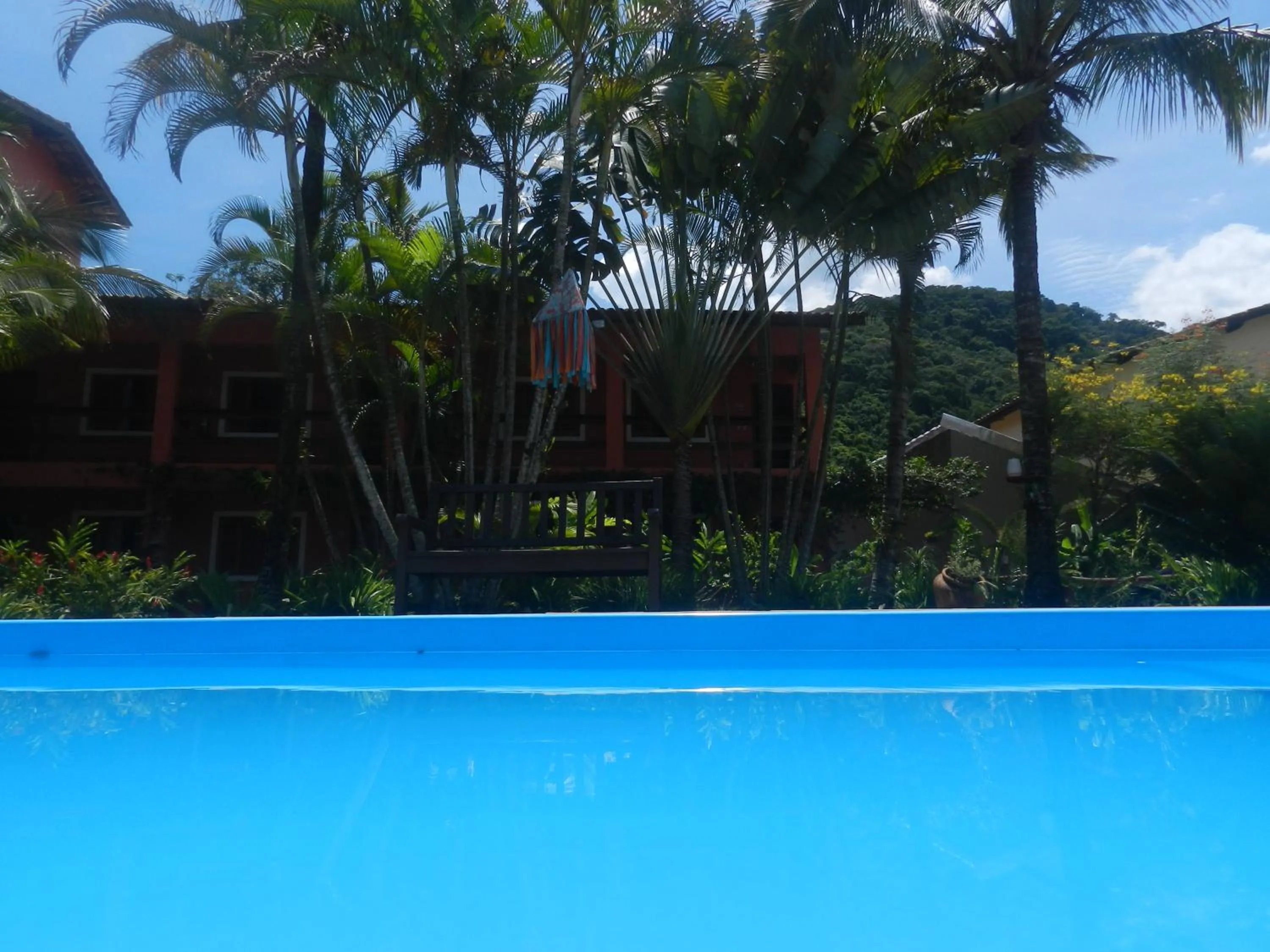 Garden in Pousada Tempo Rei