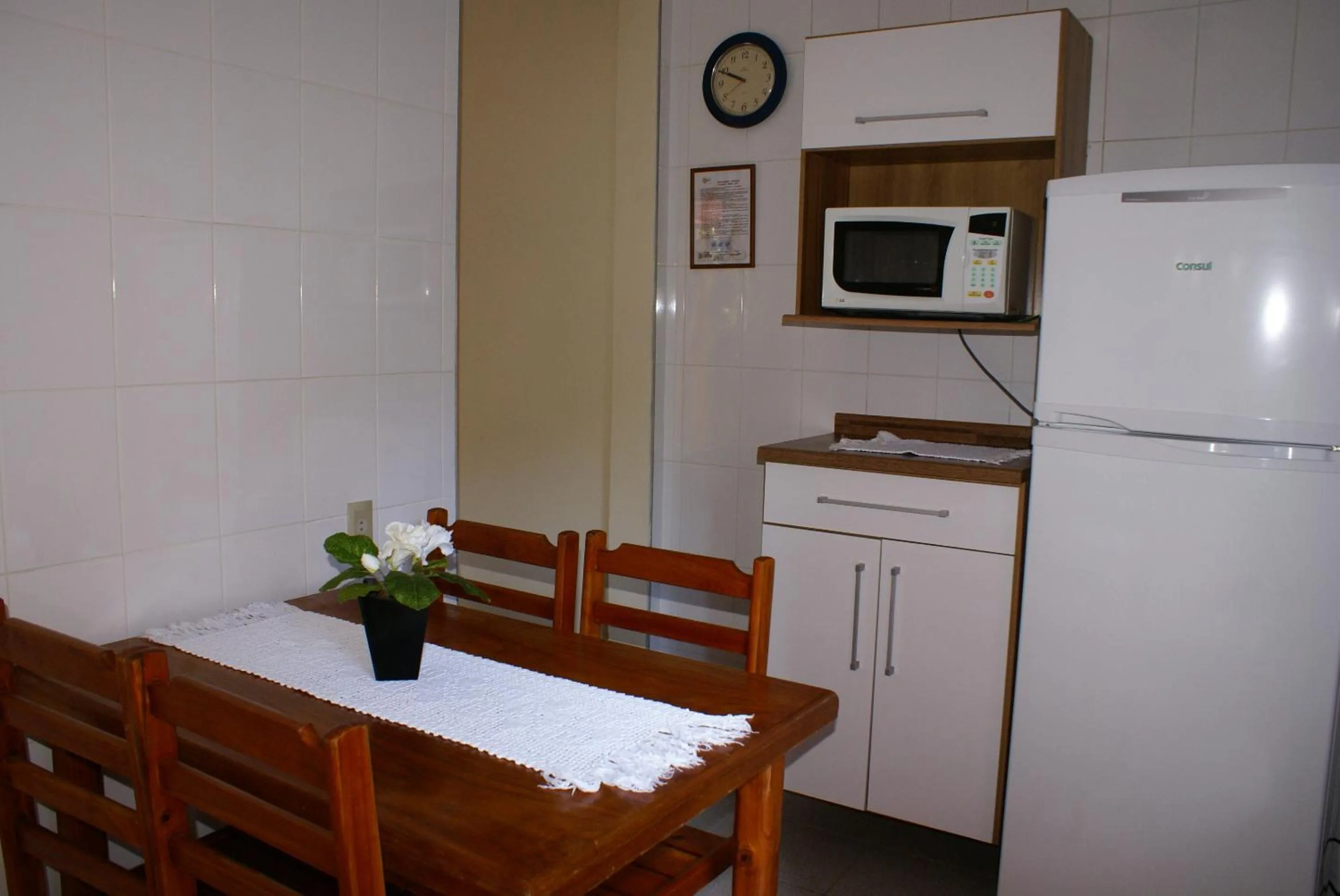 Kitchen or kitchenette in Pousada Tempo Rei