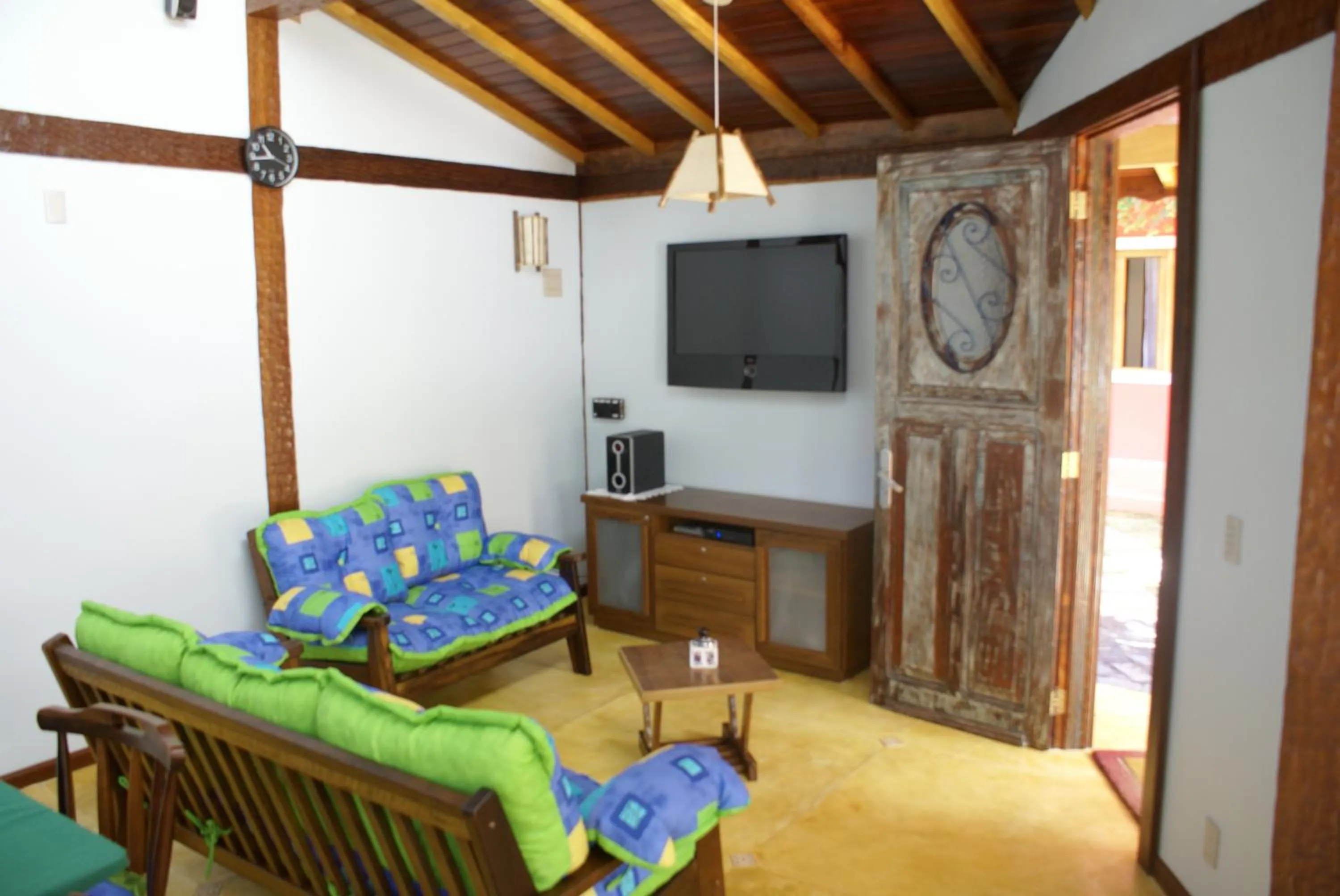 Living room in Pousada Tempo Rei