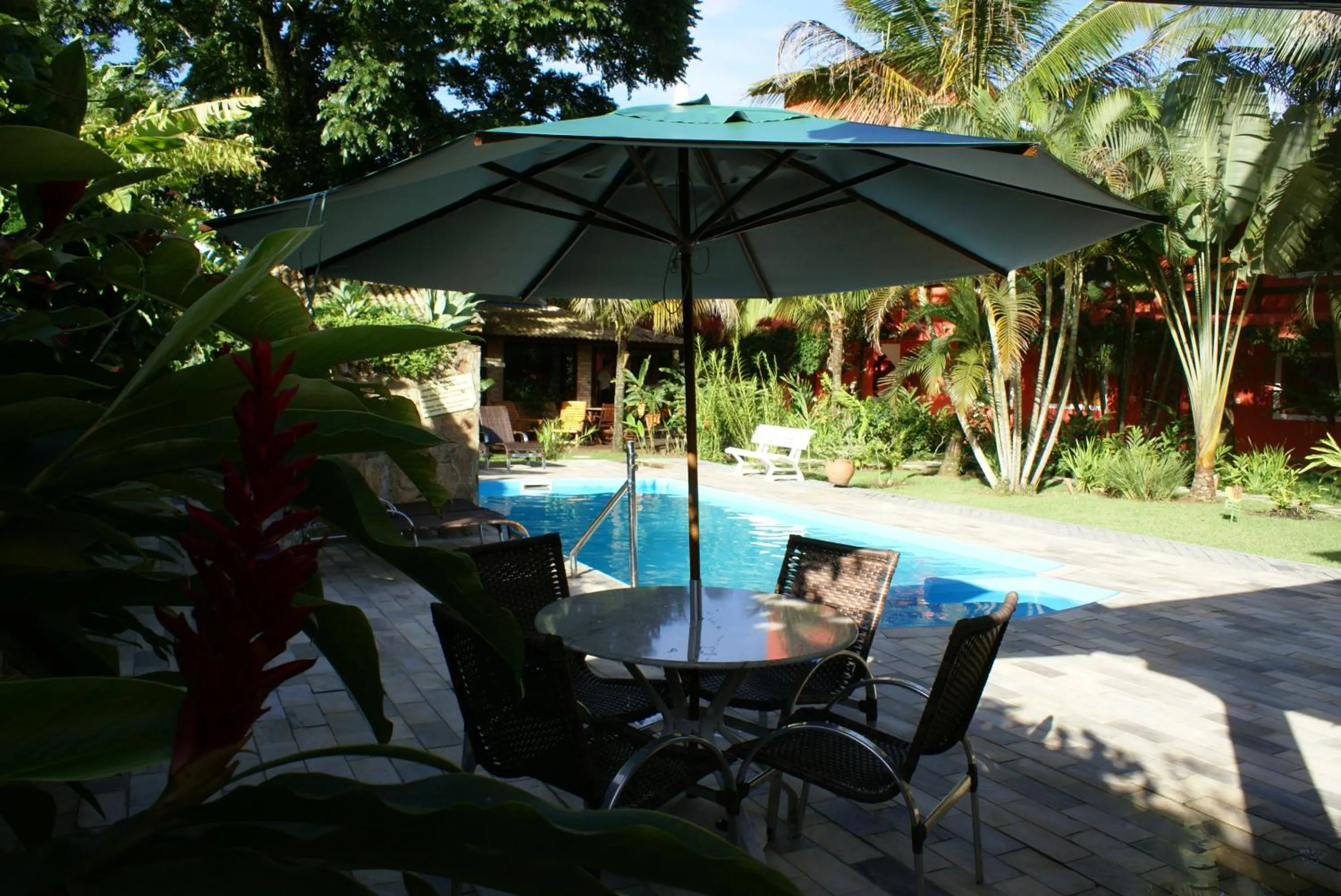 Swimming pool in Pousada Tempo Rei