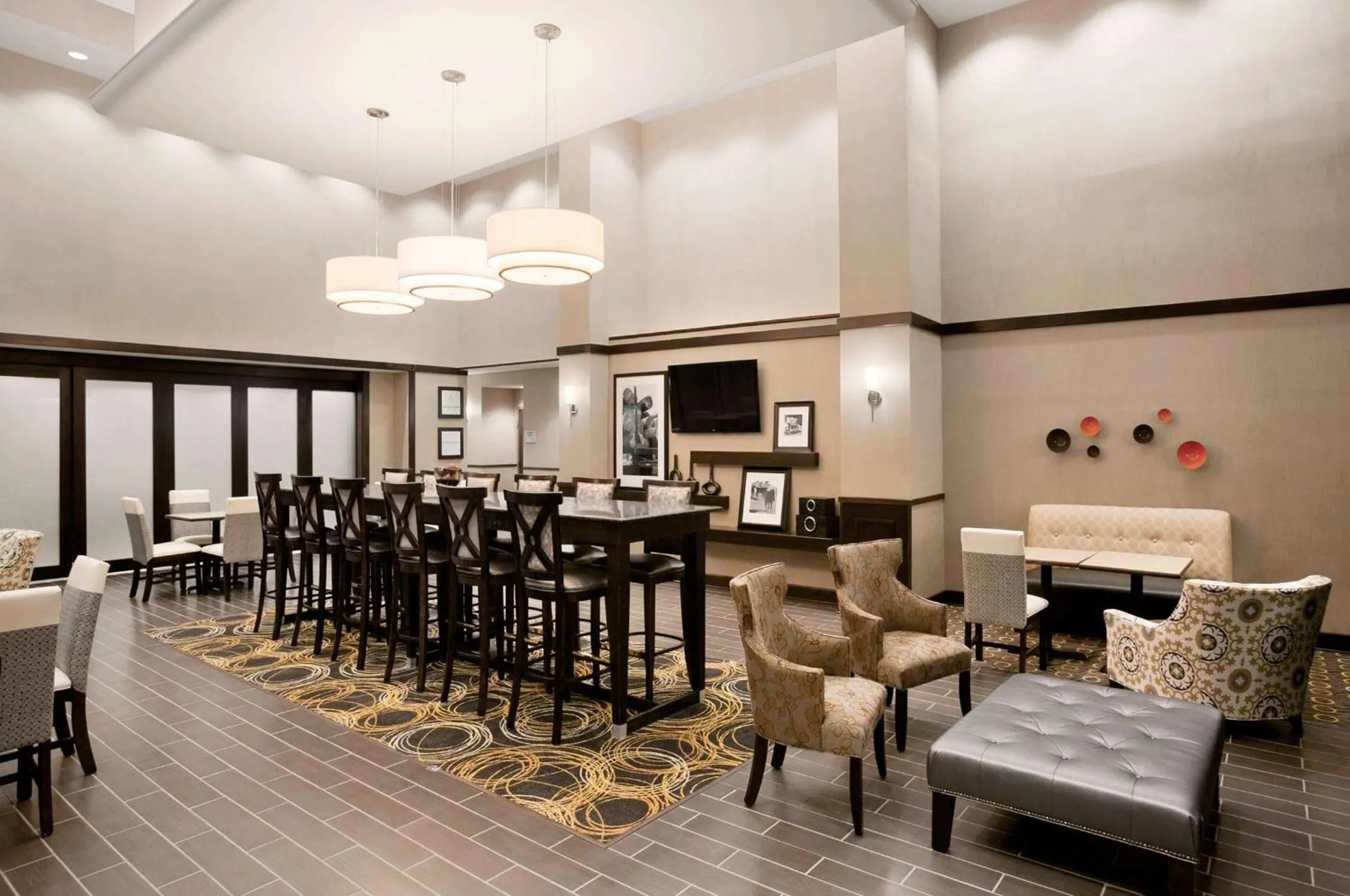Lobby or reception in Hampton Inn & Suites - Mansfield