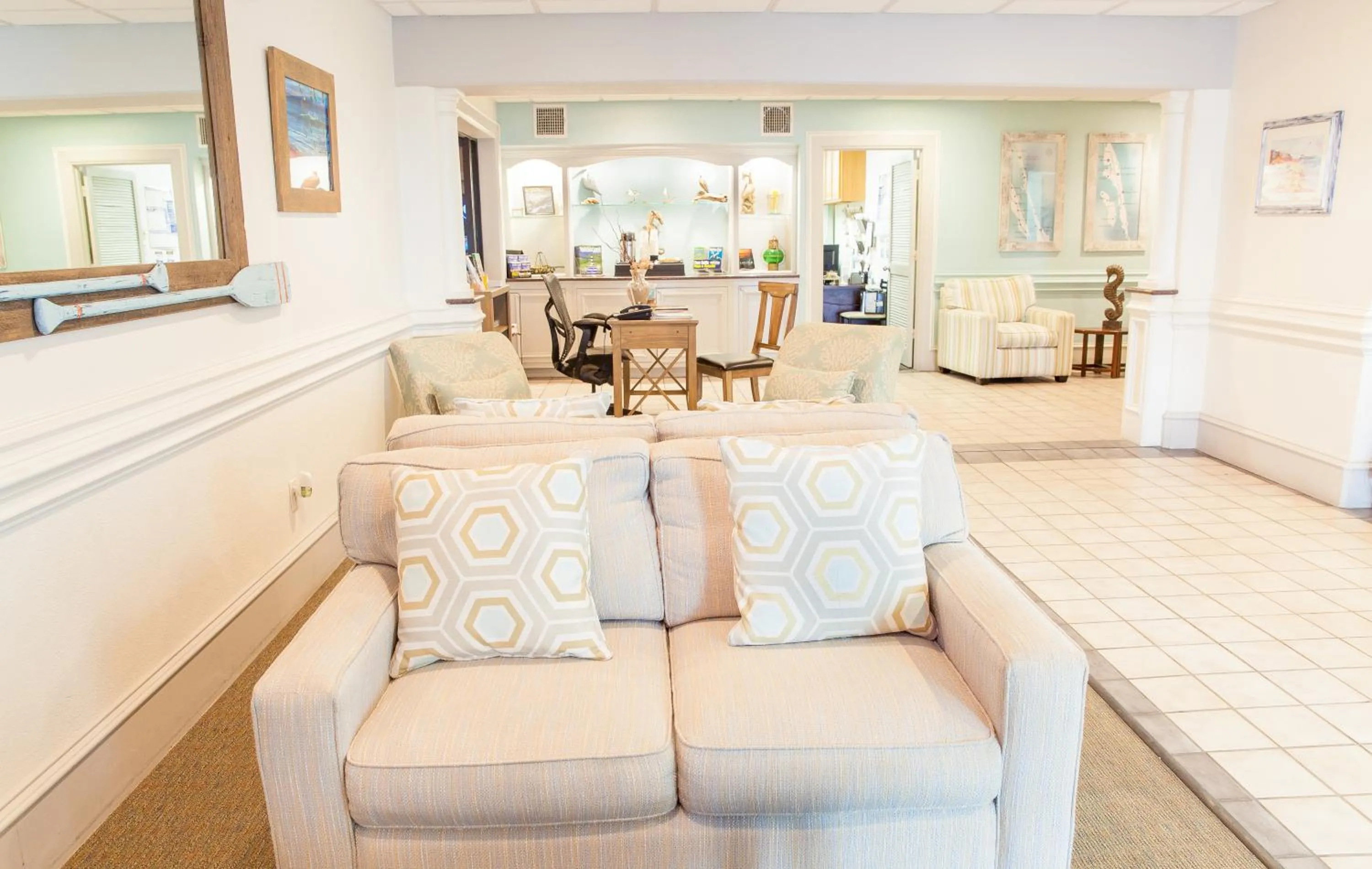 Lobby or reception in The Sea Ranch Resort