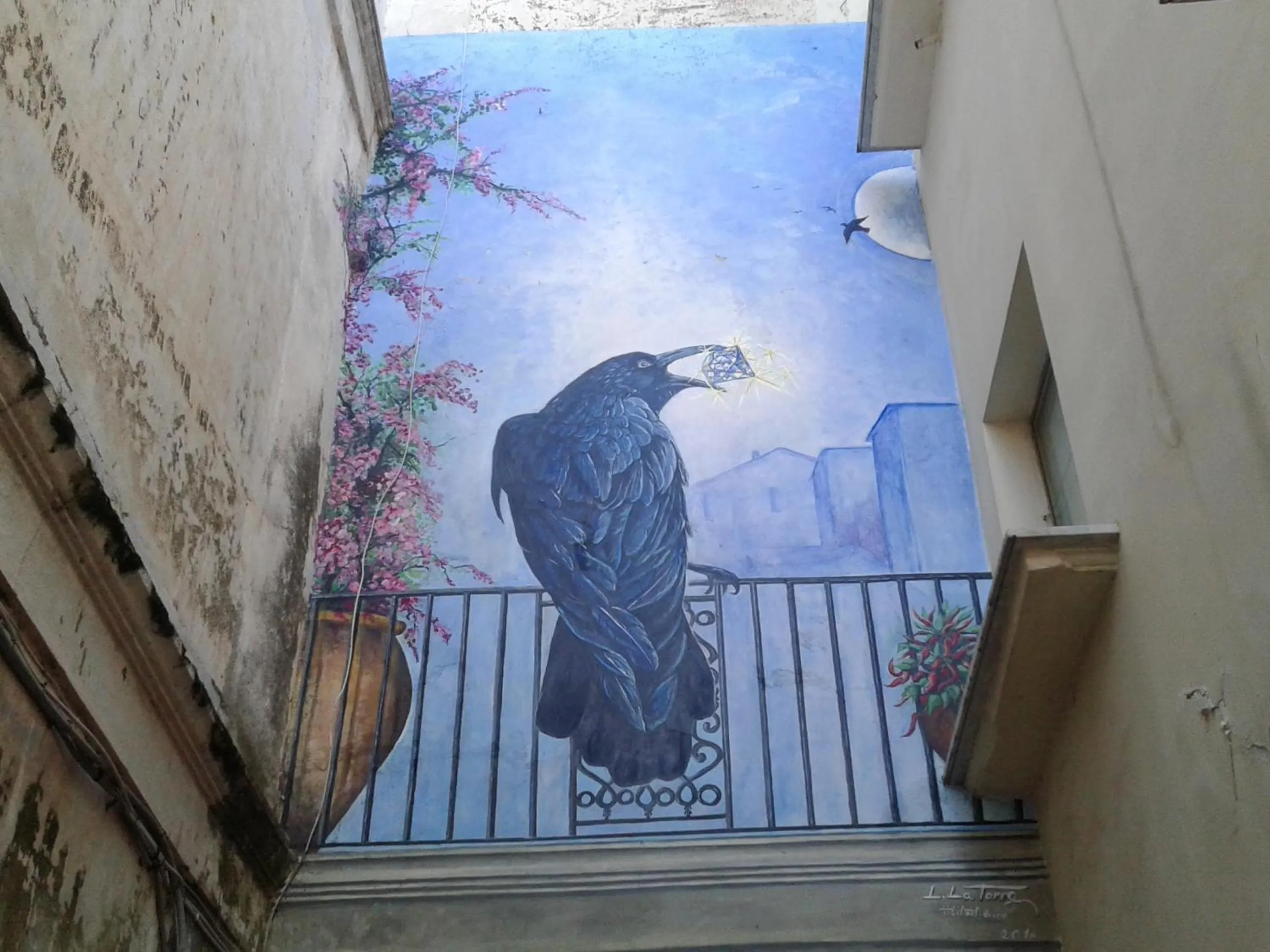 City view in A Casa Di Luca