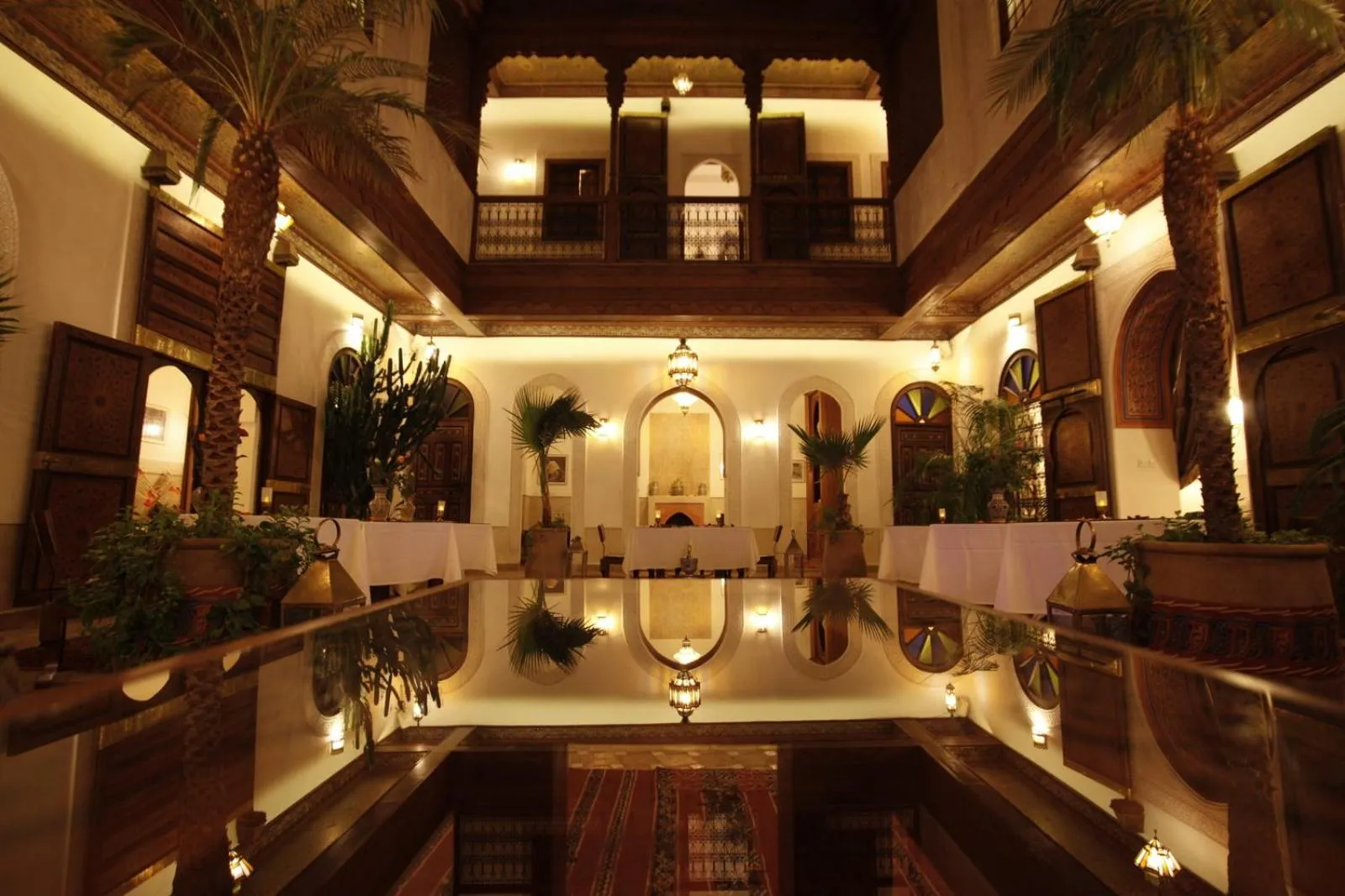 Patio in Riad Melhoun & Spa