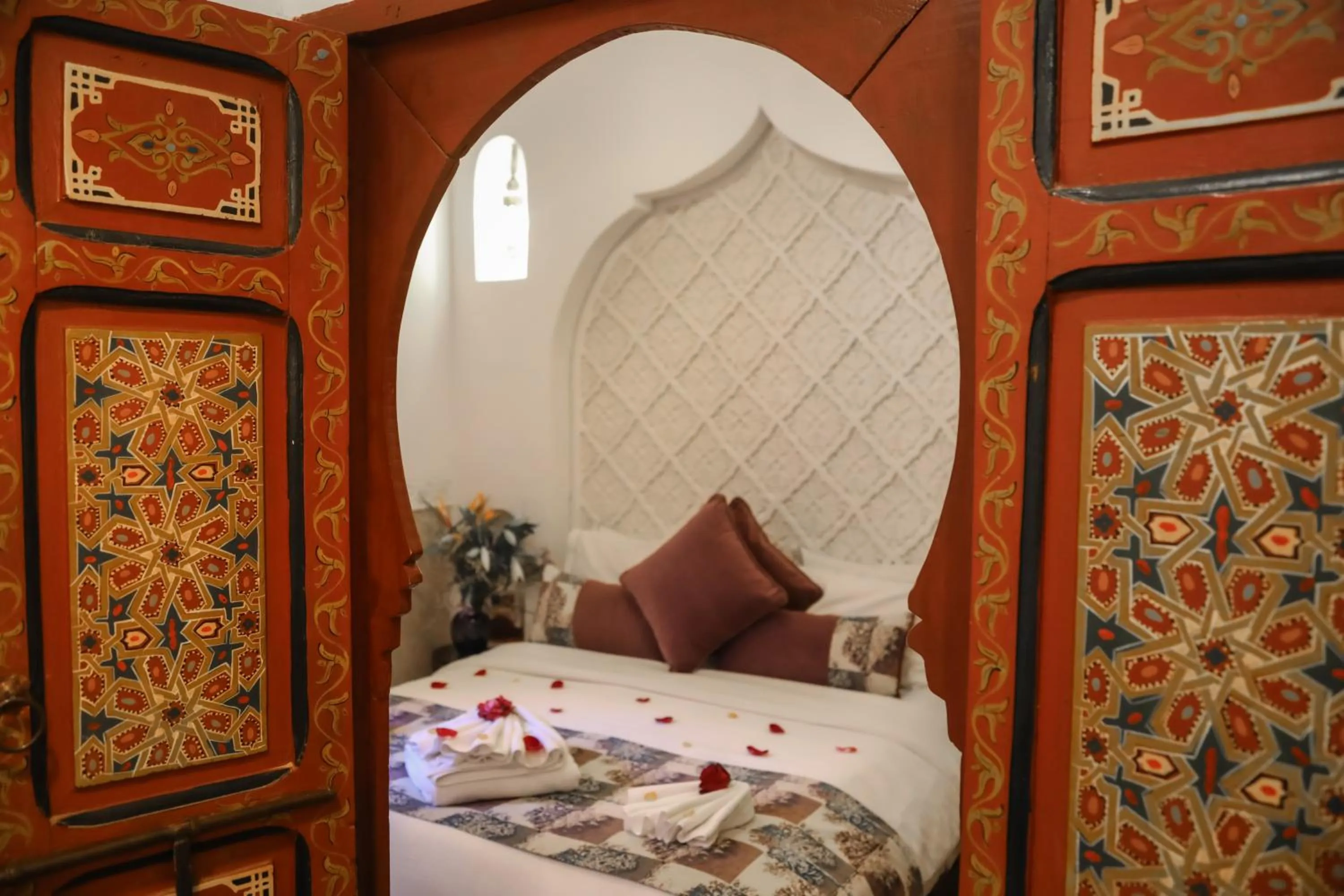 Bedroom, Bed in Riad Melhoun & Spa