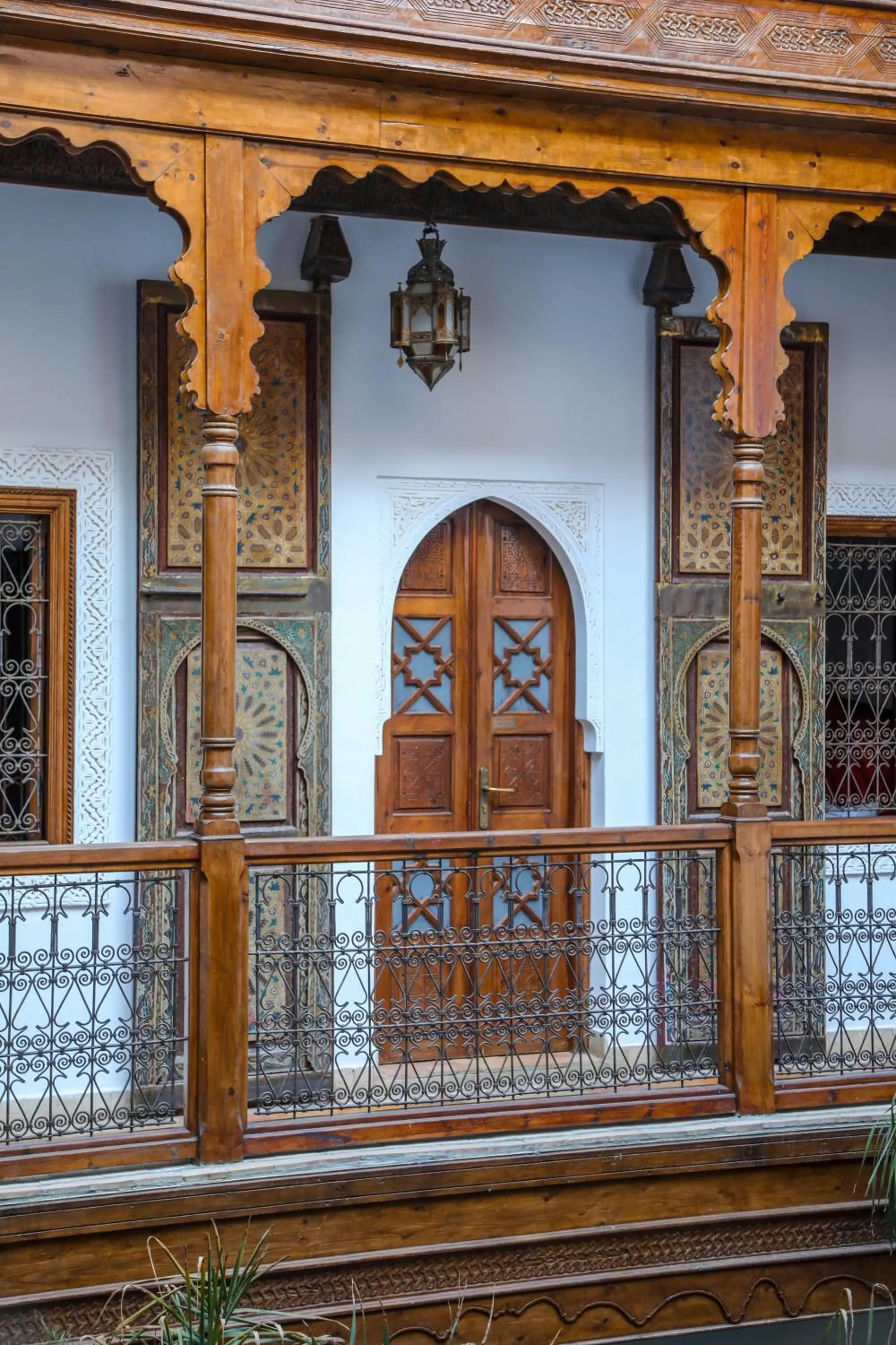 Decorative detail in Riad Melhoun & Spa