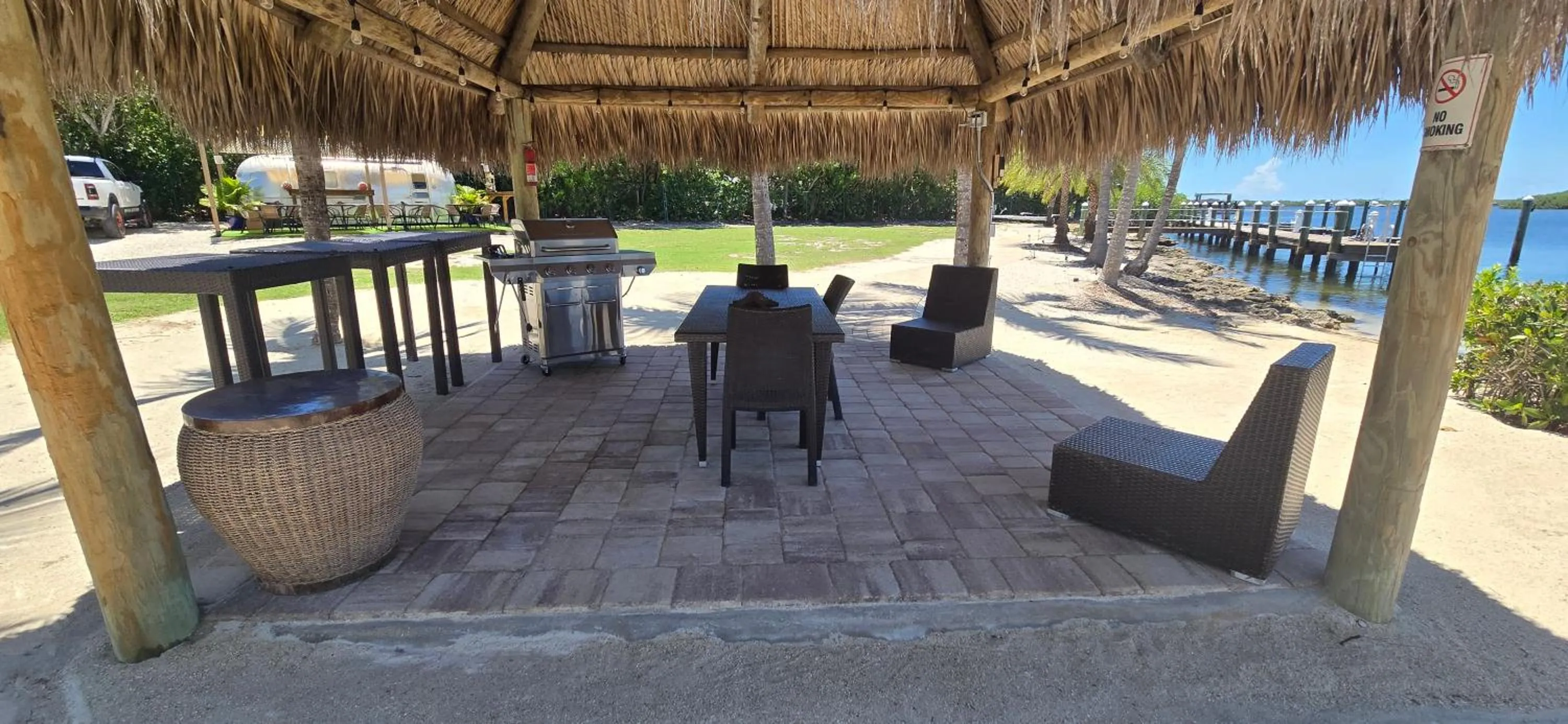 BBQ facilities in Atlantic Bay Resort