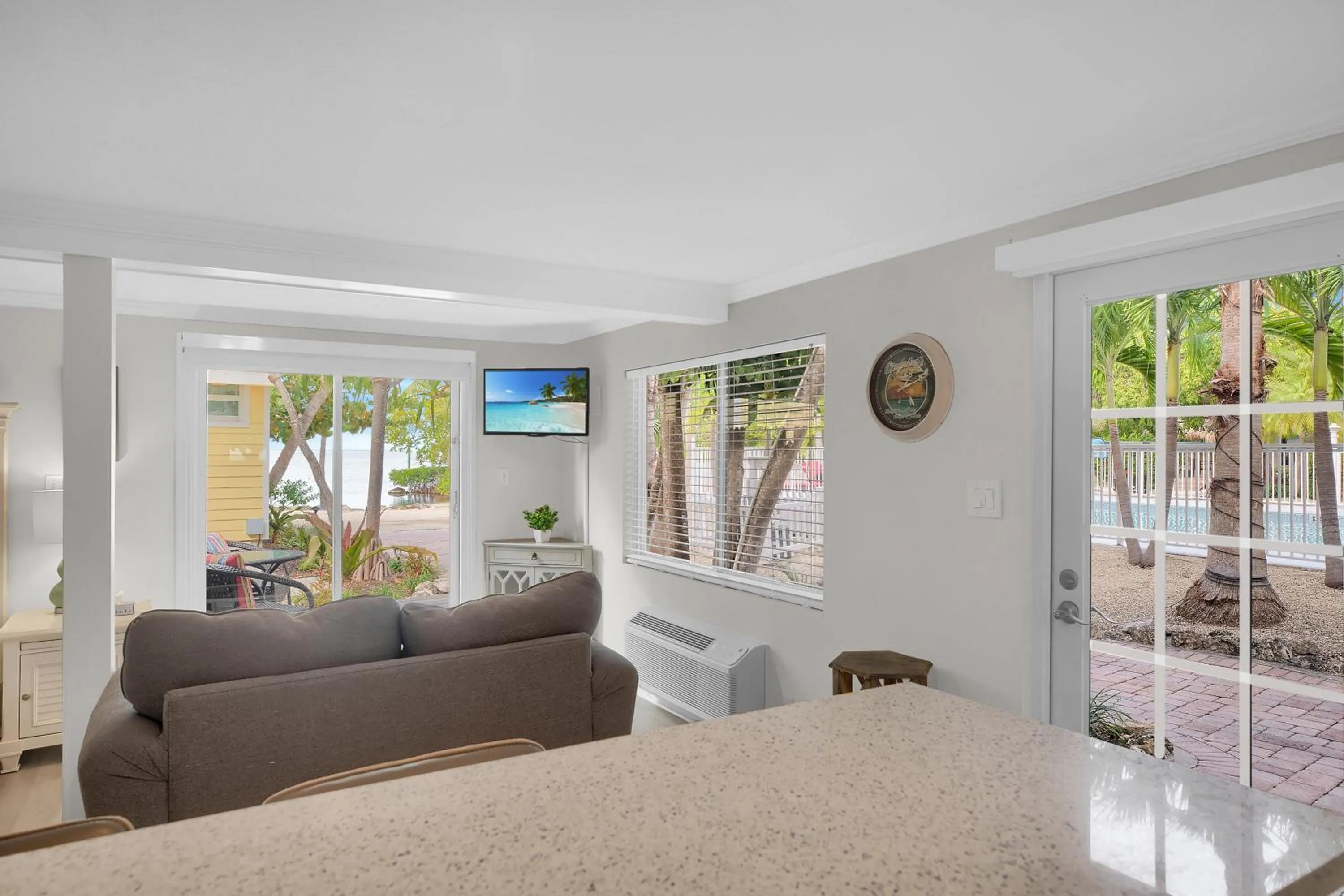 Living room in Atlantic Bay Resort
