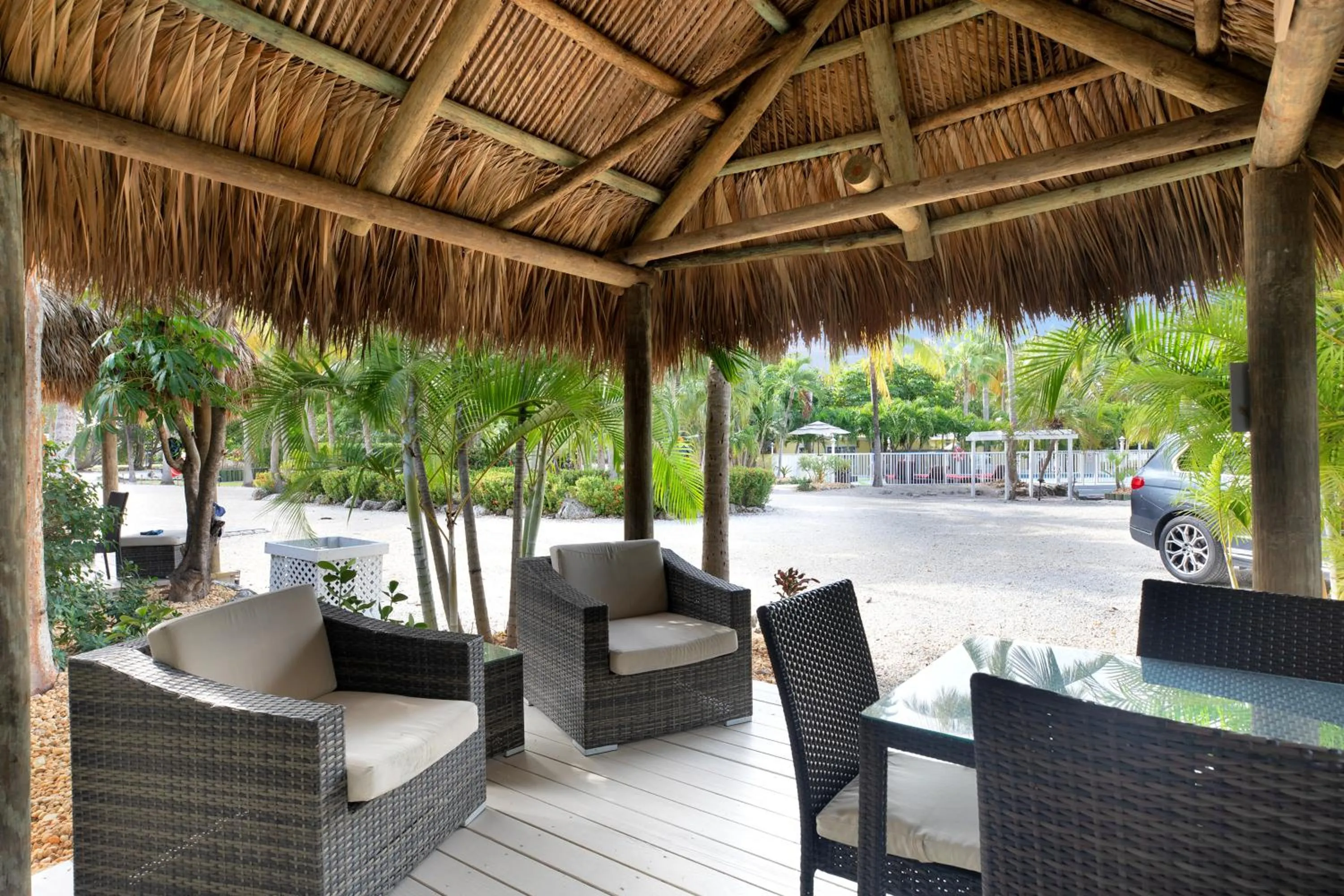 Patio in Atlantic Bay Resort