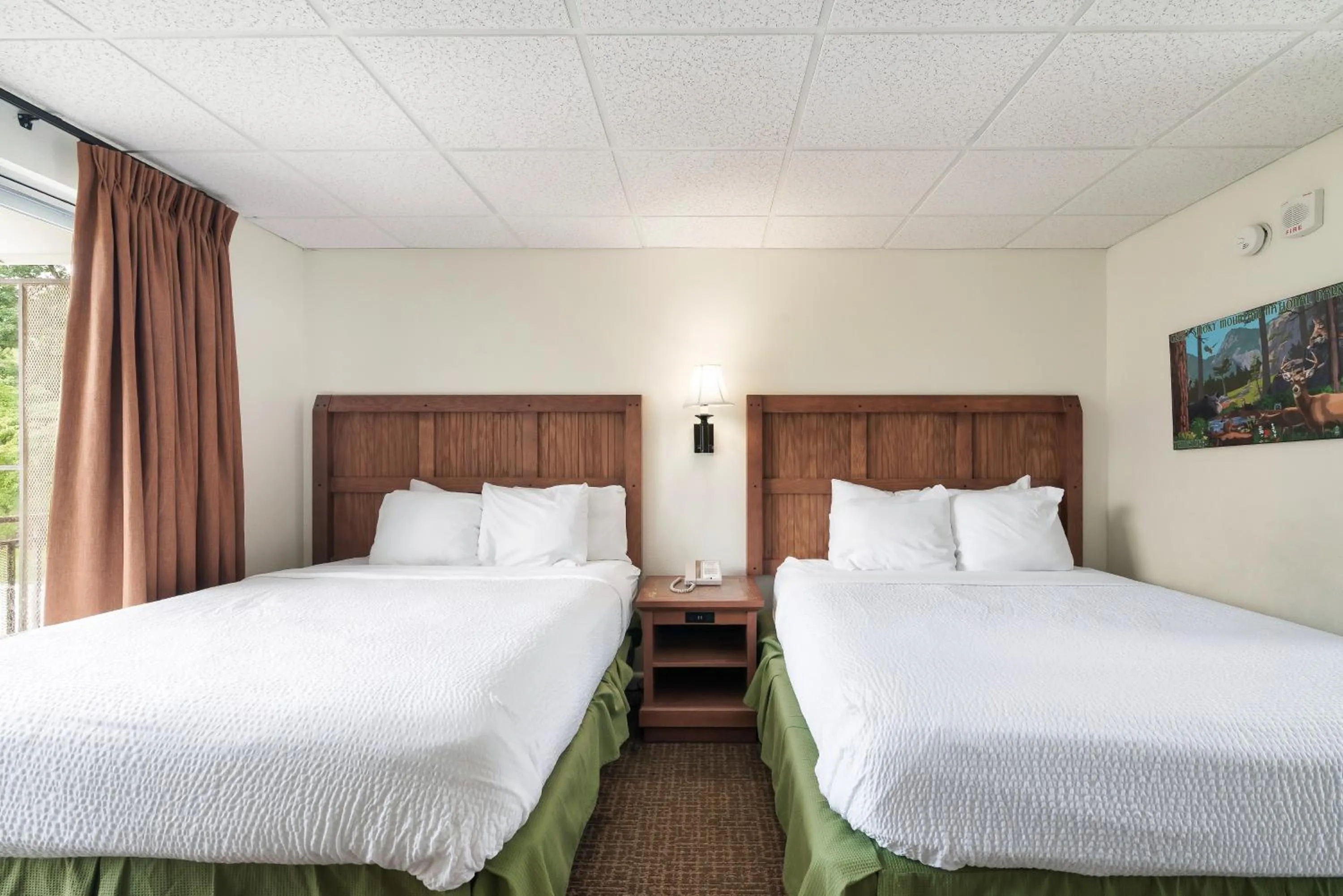 Bed in Gatlinburg Town Square