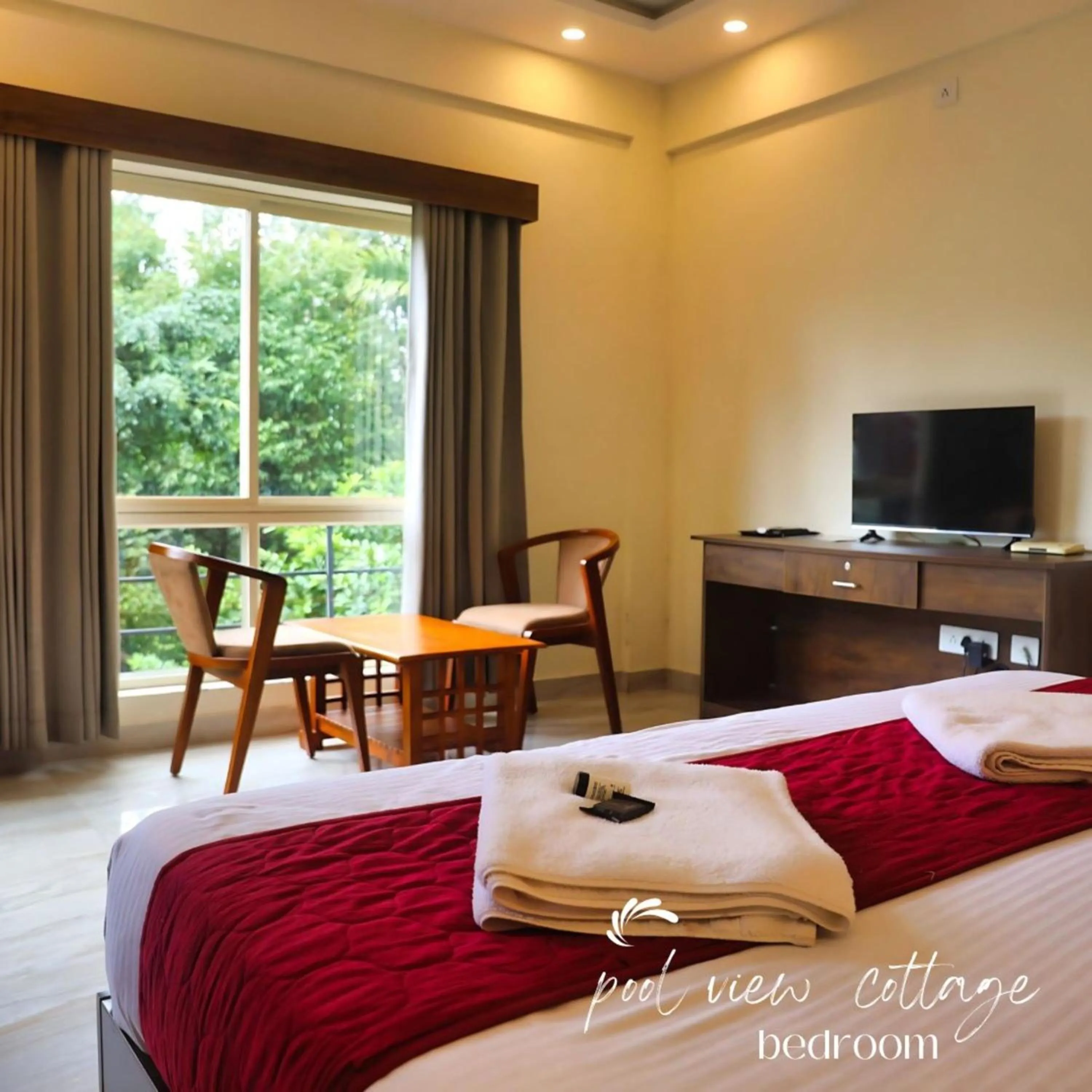 Photo of the whole room, Bed in Le Eden Premium Wayanad Pool Resort