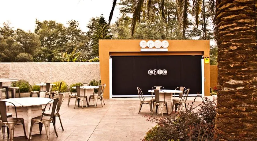 Swimming pool in Hotel Corona de Galicia