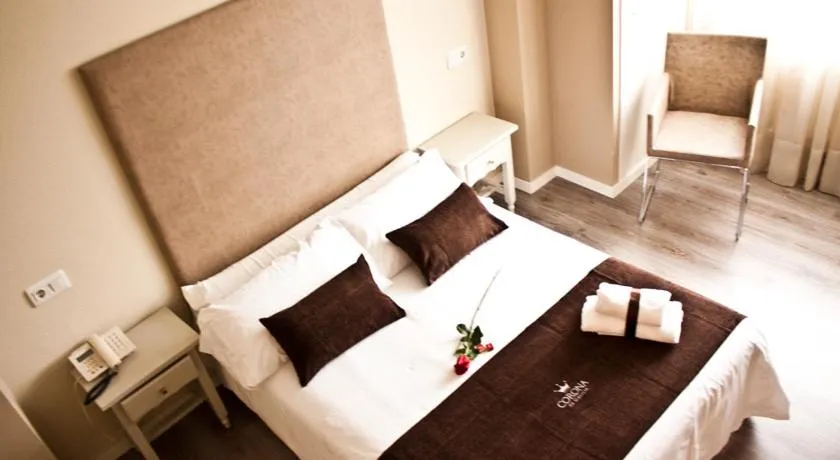 Photo of the whole room in Hotel Corona de Galicia