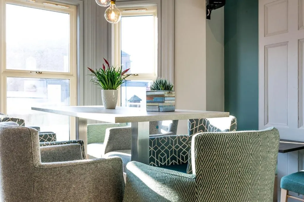 Seating area in Bawn Lodge