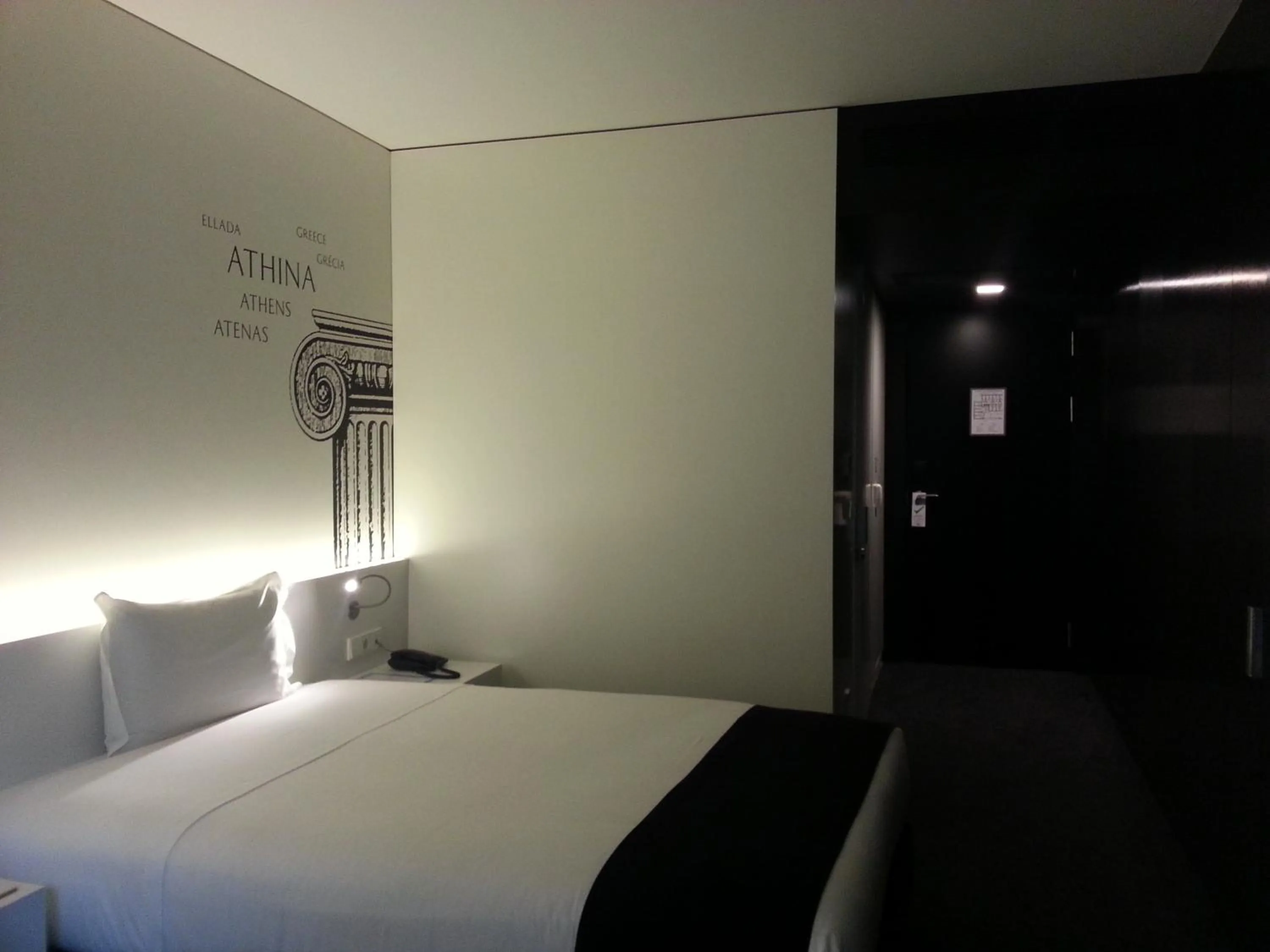 Bed in Hotel 3K Europa