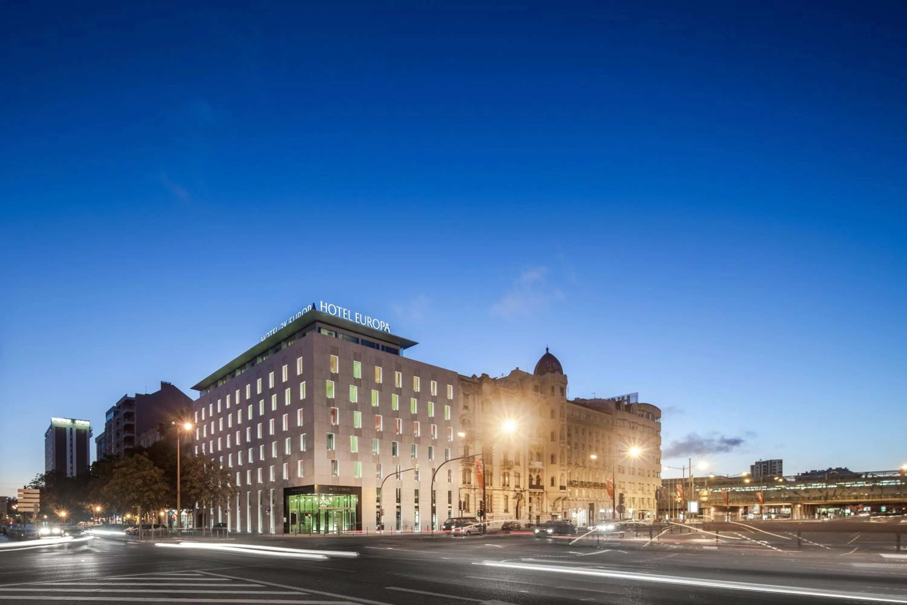 Facade/entrance in Hotel 3K Europa