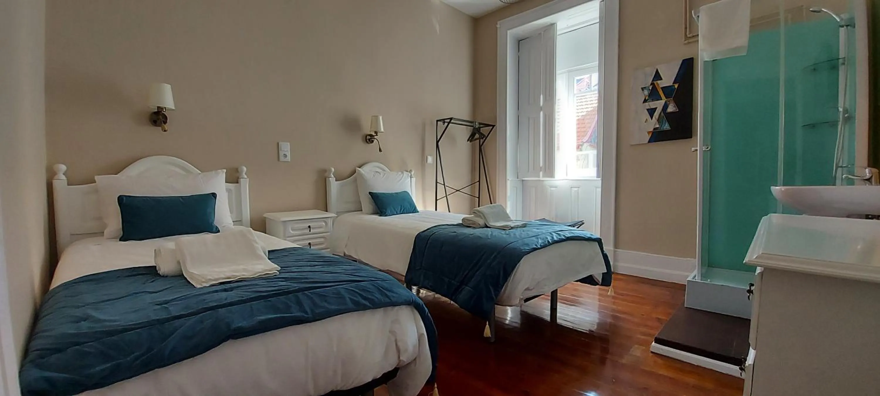 Bed in A Portuguesa Guest House