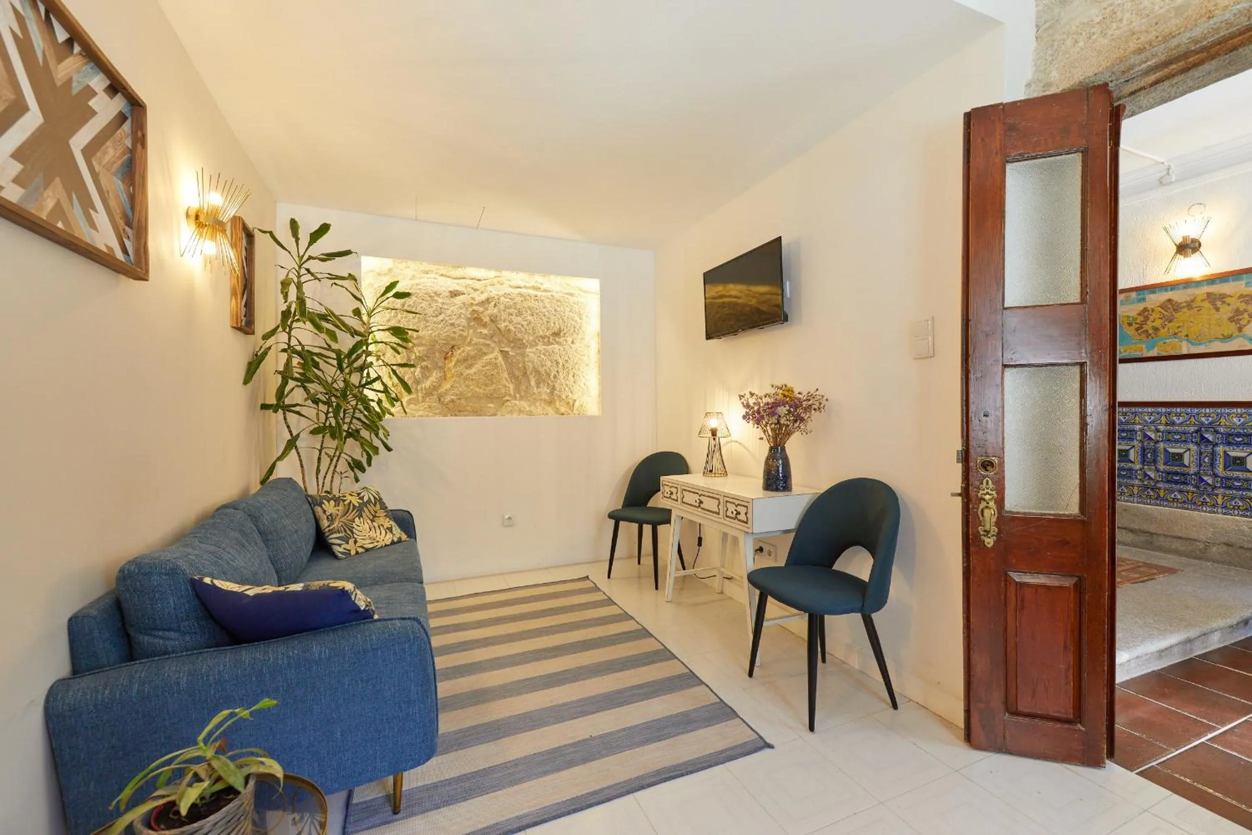 Living room in A Portuguesa Guest House