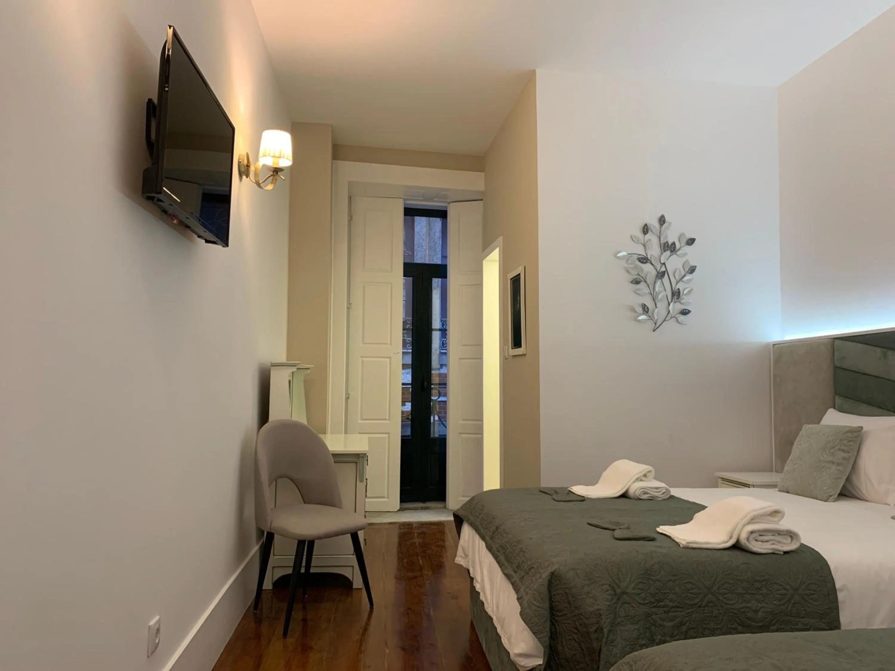 Bed in A Portuguesa Guest House