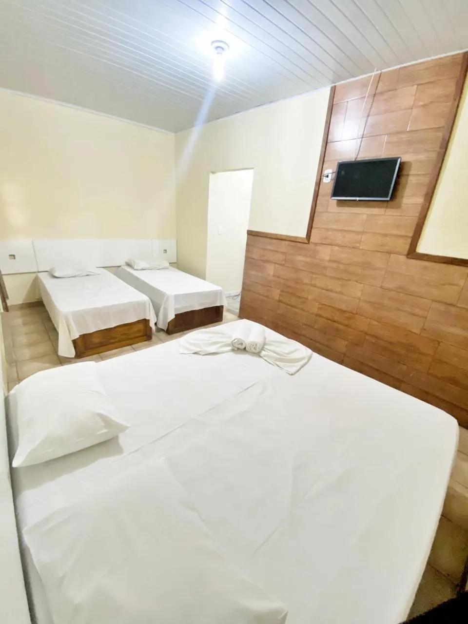 Bed in Garça Branca Praia Hotel